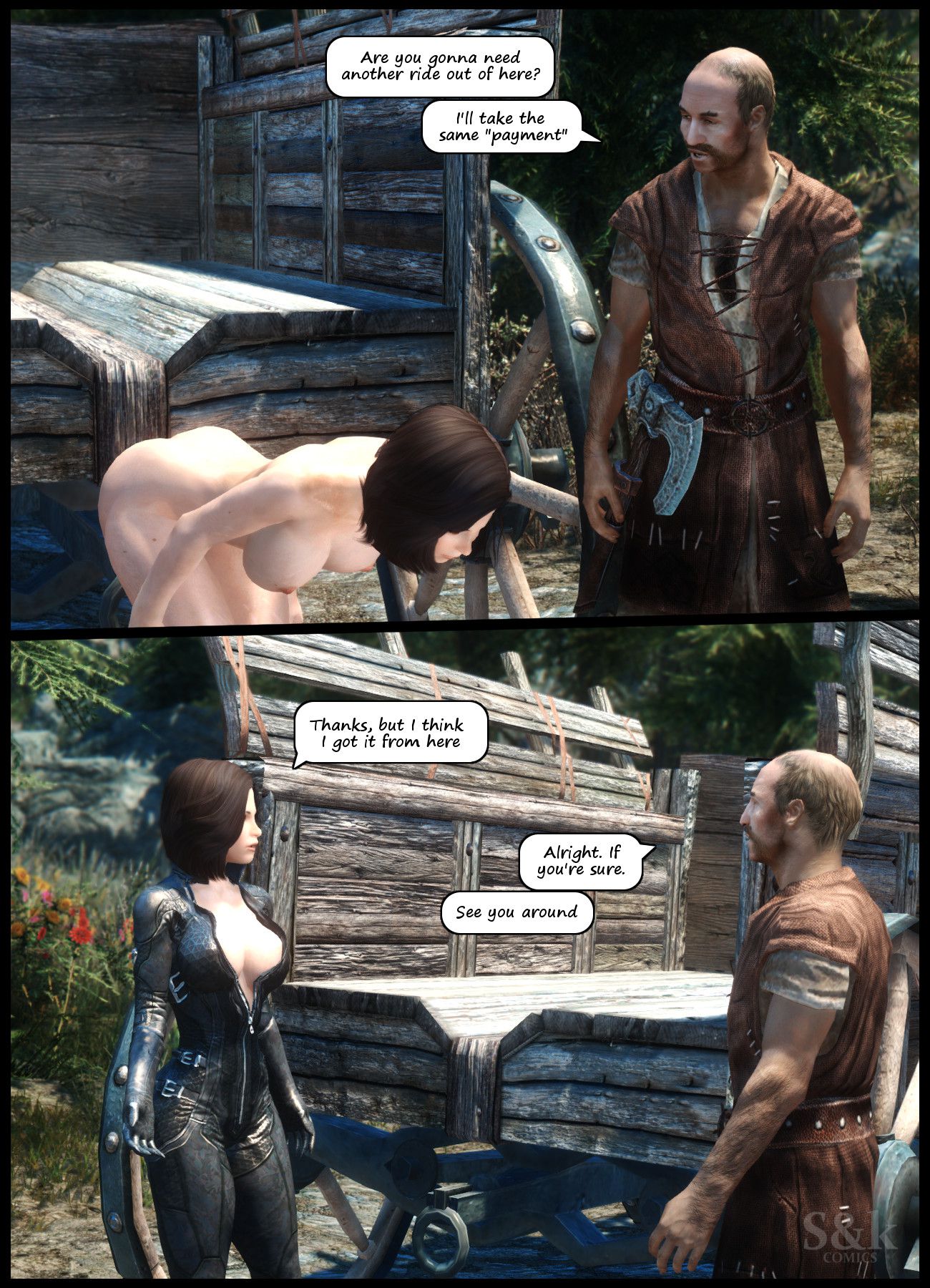 Khajitwoman (The Elder Scrolls V: Skyrim) [SKComics] 3 . Khajitwoman - [SKComics] – page 69