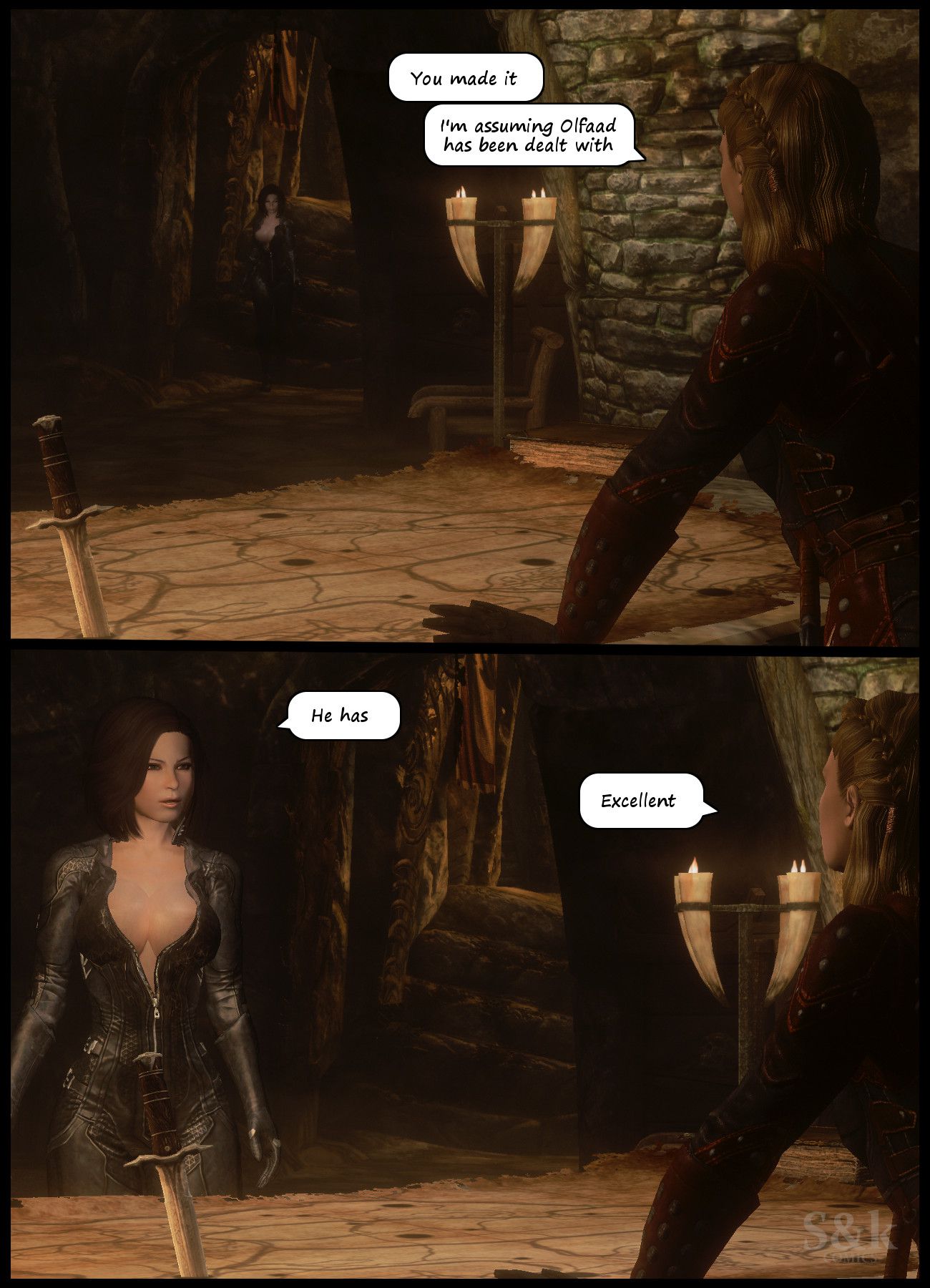 Khajitwoman (The Elder Scrolls V: Skyrim) [SKComics] 3 . Khajitwoman - [SKComics] – page 72