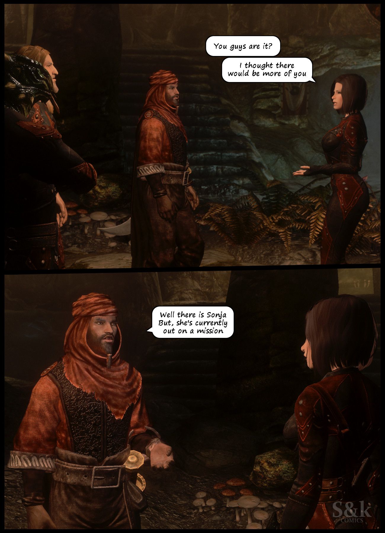 Khajitwoman (The Elder Scrolls V: Skyrim) [SKComics] 3 . Khajitwoman - [SKComics] – page 77