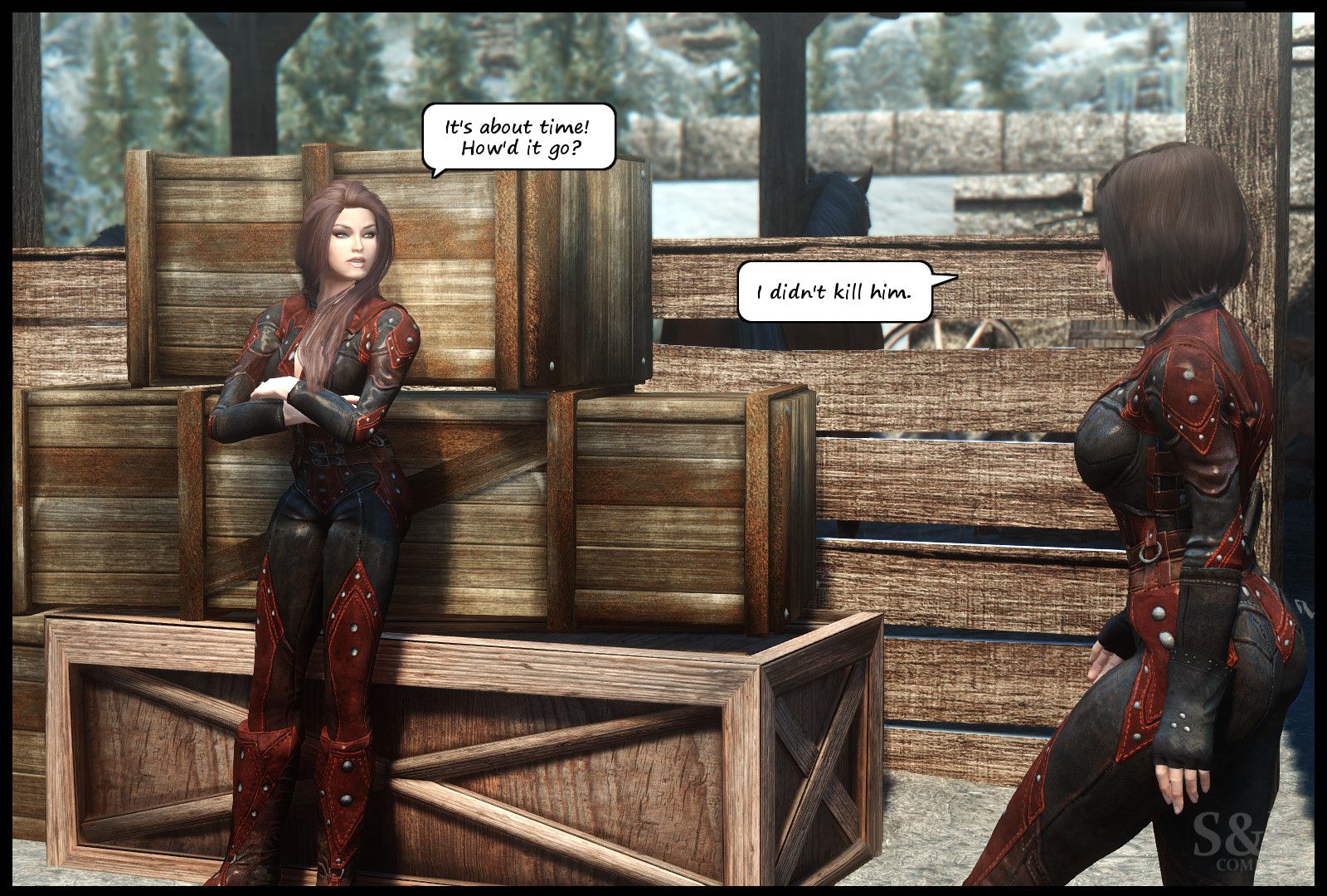 Khajitwoman (The Elder Scrolls V: Skyrim) [SKComics] 4 . Khajitwoman - [SKComics] – page 135