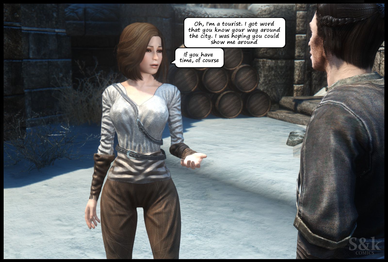Khajitwoman (The Elder Scrolls V: Skyrim) [SKComics] 4 . Khajitwoman - [SKComics] – page 43
