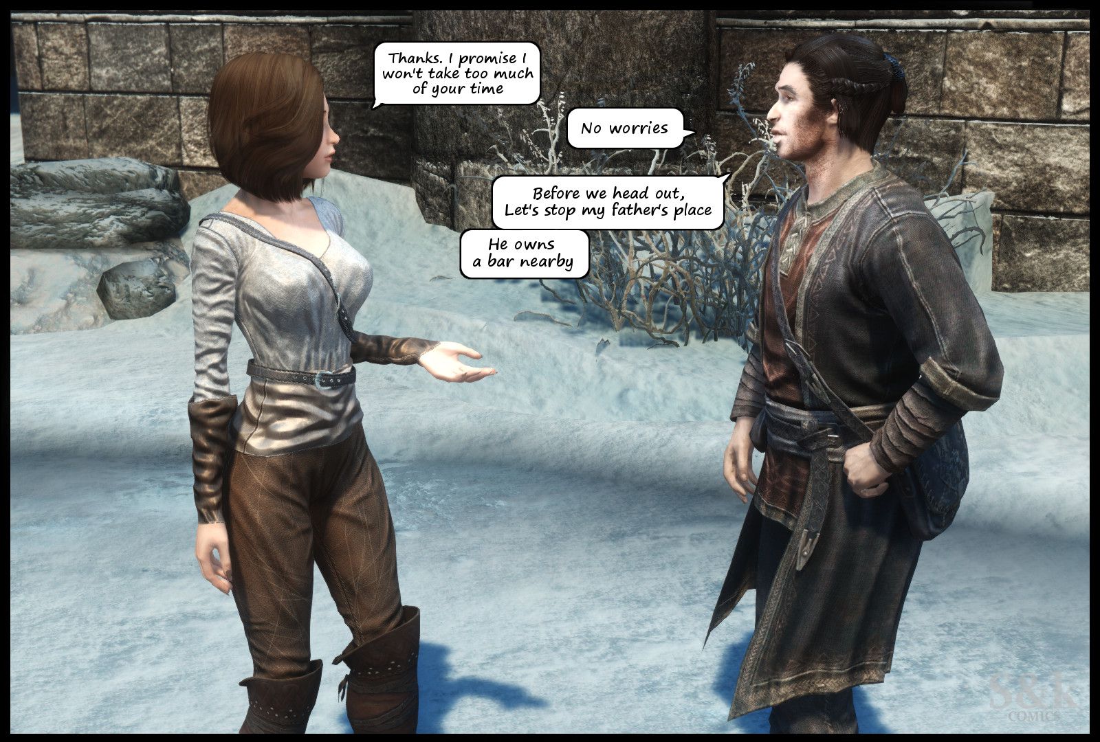 Khajitwoman (The Elder Scrolls V: Skyrim) [SKComics] 4 . Khajitwoman - [SKComics] – page 45