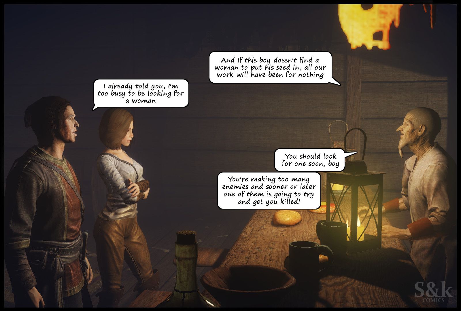 Khajitwoman (The Elder Scrolls V: Skyrim) [SKComics] 4 . Khajitwoman - [SKComics] – page 63