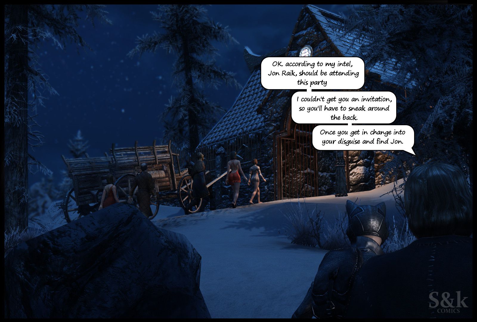 Khajitwoman (The Elder Scrolls V: Skyrim) [SKComics] 2 . Khajitwoman - [SKComics] – page 3