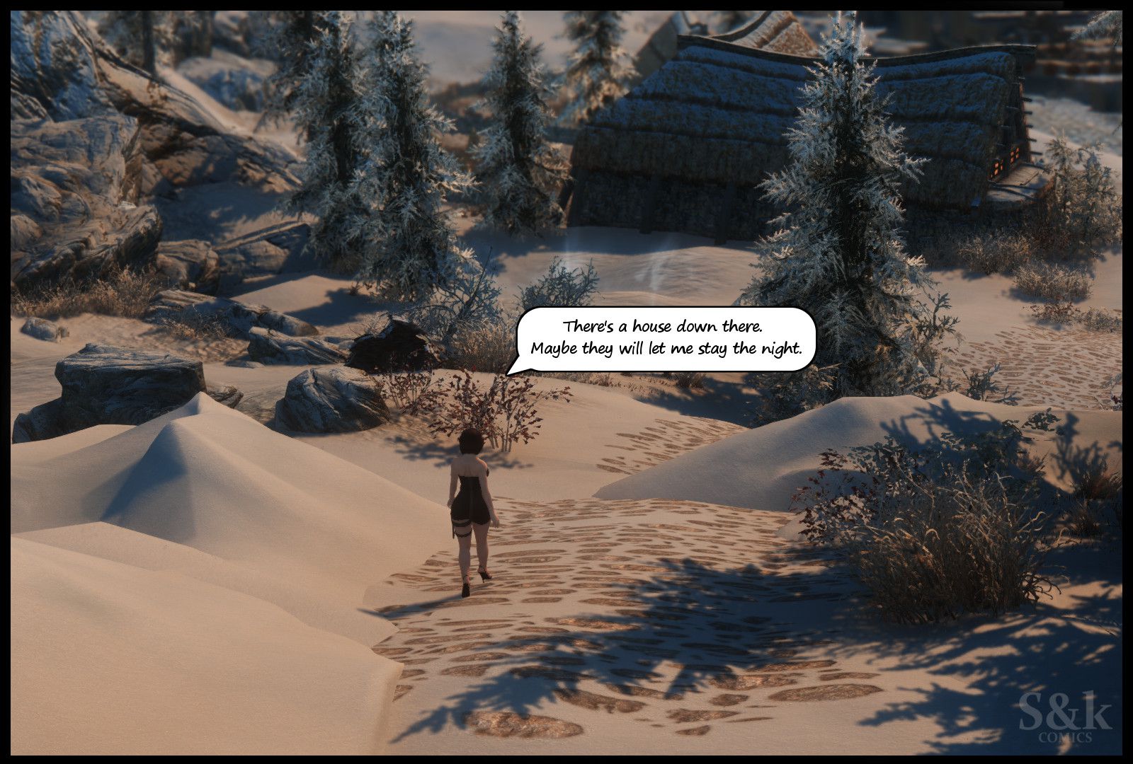 Khajitwoman (The Elder Scrolls V: Skyrim) [SKComics] 2 . Khajitwoman - [SKComics] – page 55