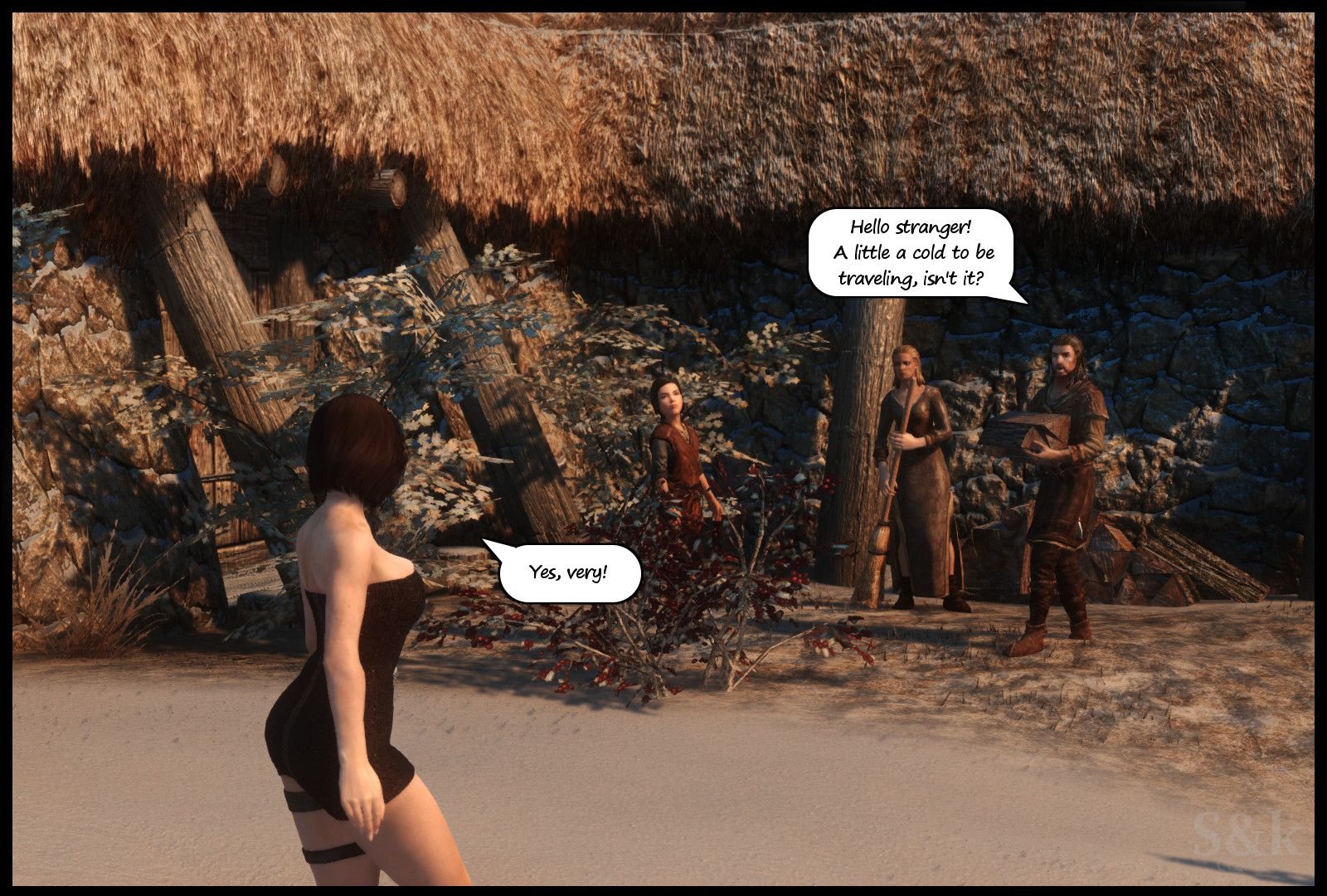 Khajitwoman (The Elder Scrolls V: Skyrim) [SKComics] 2 . Khajitwoman - [SKComics] – page 56