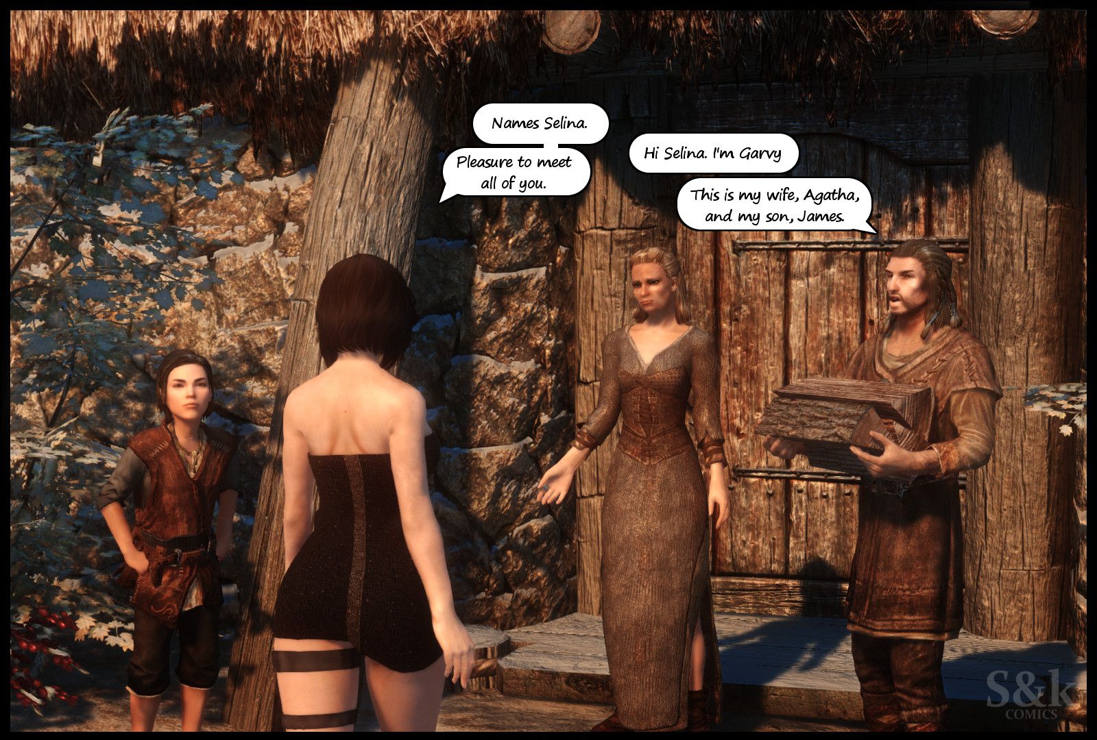 Khajitwoman (The Elder Scrolls V: Skyrim) [SKComics] 2 . Khajitwoman - [SKComics] – page 57