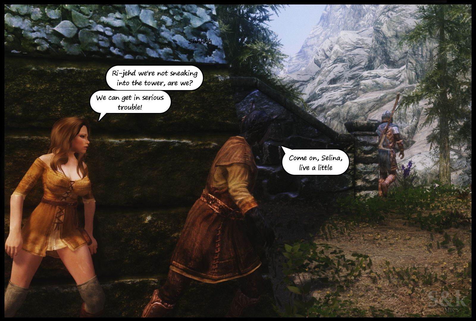 Khajitwoman (The Elder Scrolls V: Skyrim) [SKComics] 1 . Khajitwoman - [SKComics] – page 11