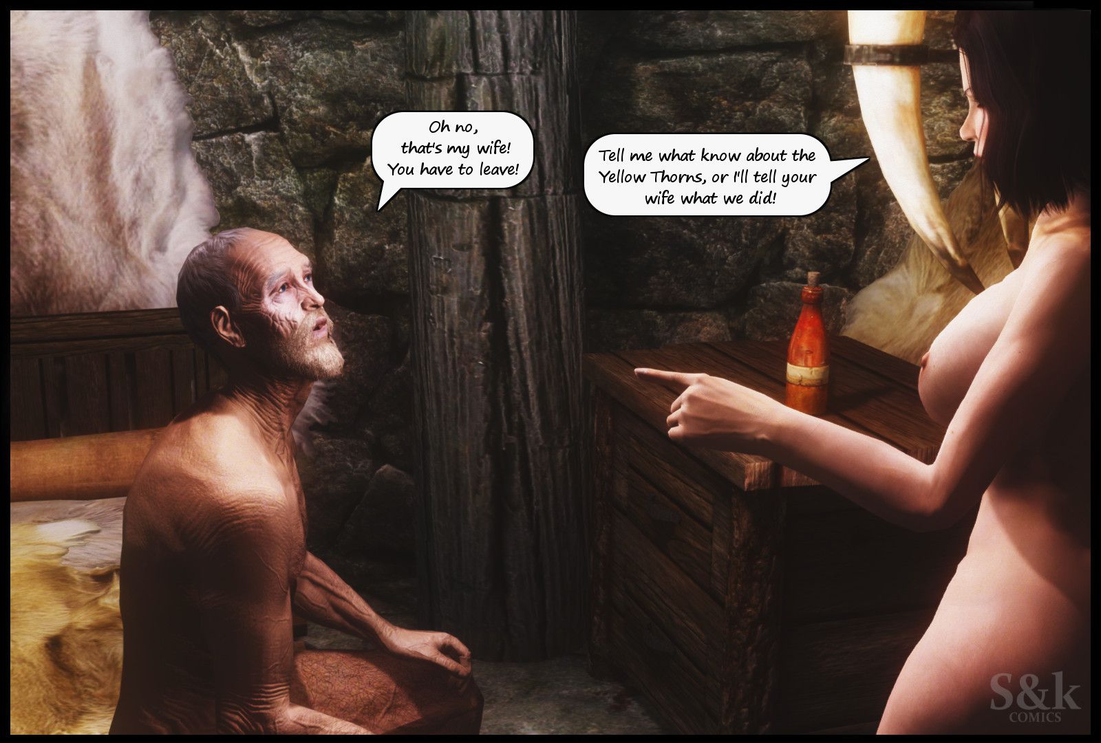 Khajitwoman (The Elder Scrolls V: Skyrim) [SKComics] 1 . Khajitwoman - [SKComics] – page 121
