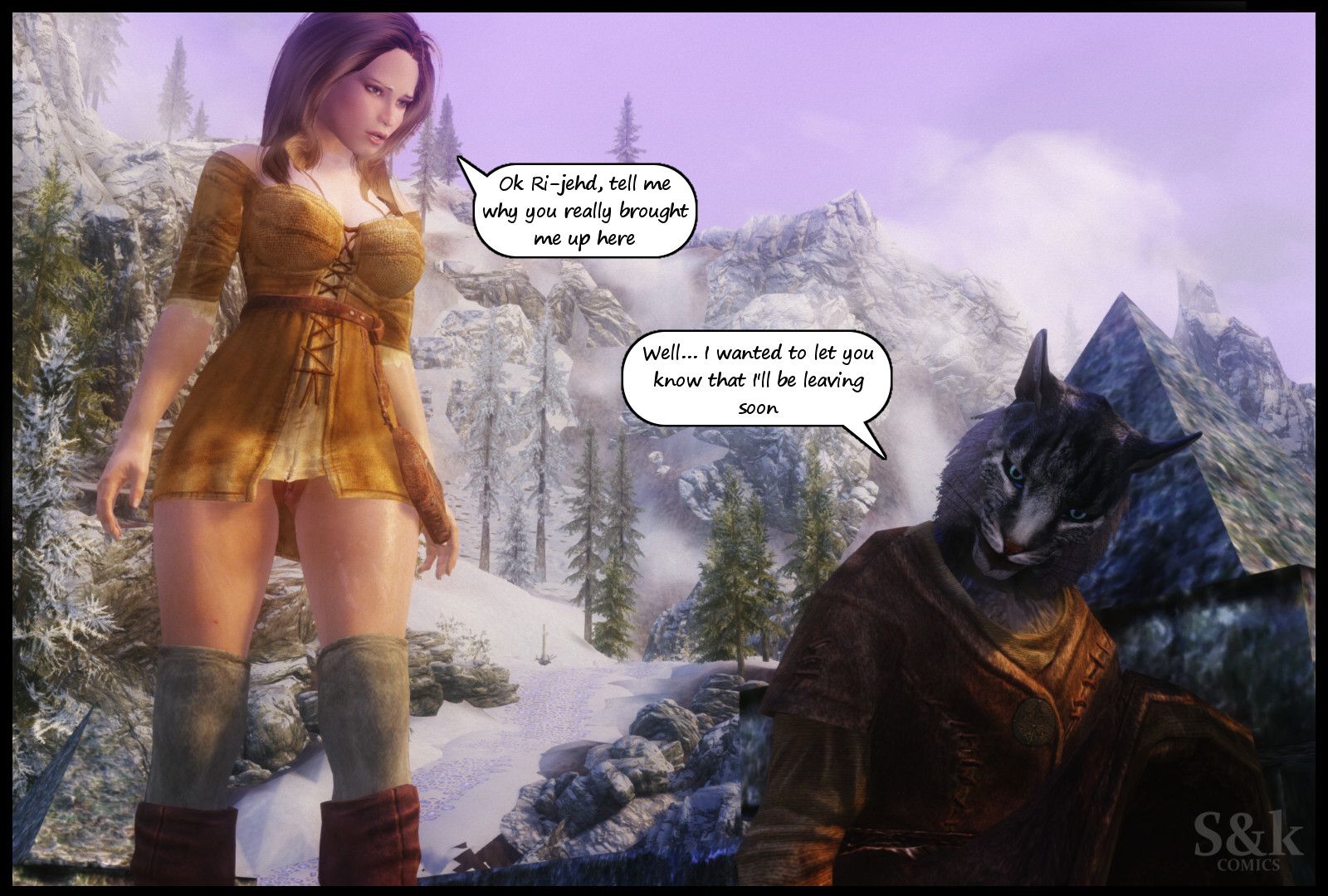 Khajitwoman (The Elder Scrolls V: Skyrim) [SKComics] 1 . Khajitwoman - [SKComics] – page 16