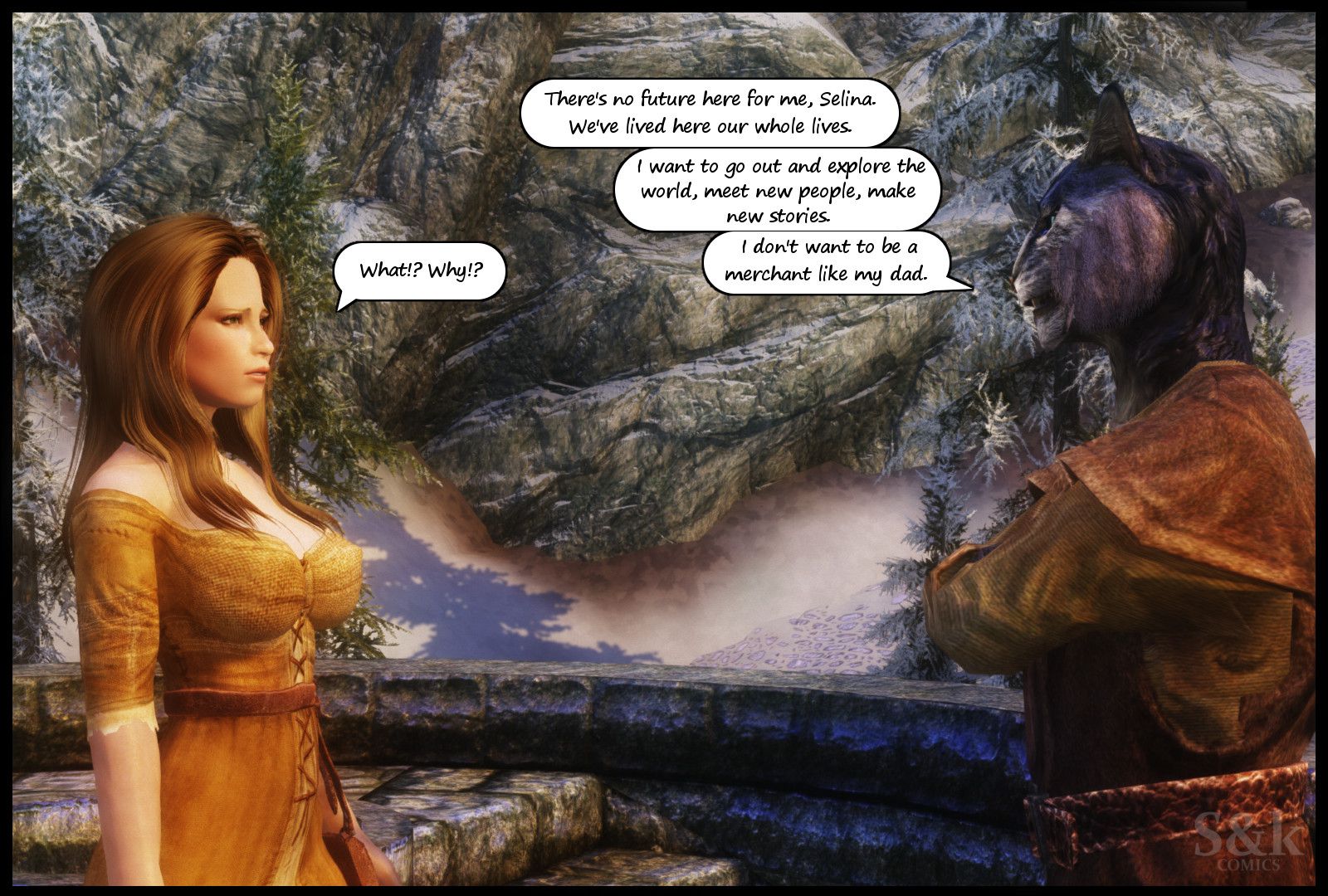 Khajitwoman (The Elder Scrolls V: Skyrim) [SKComics] 1 . Khajitwoman - [SKComics] – page 17