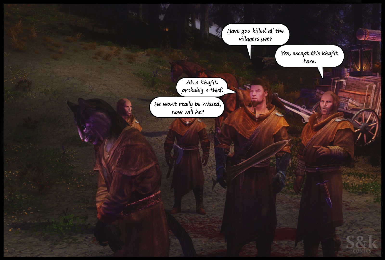 Khajitwoman (The Elder Scrolls V: Skyrim) [SKComics] 1 . Khajitwoman - [SKComics] – page 33