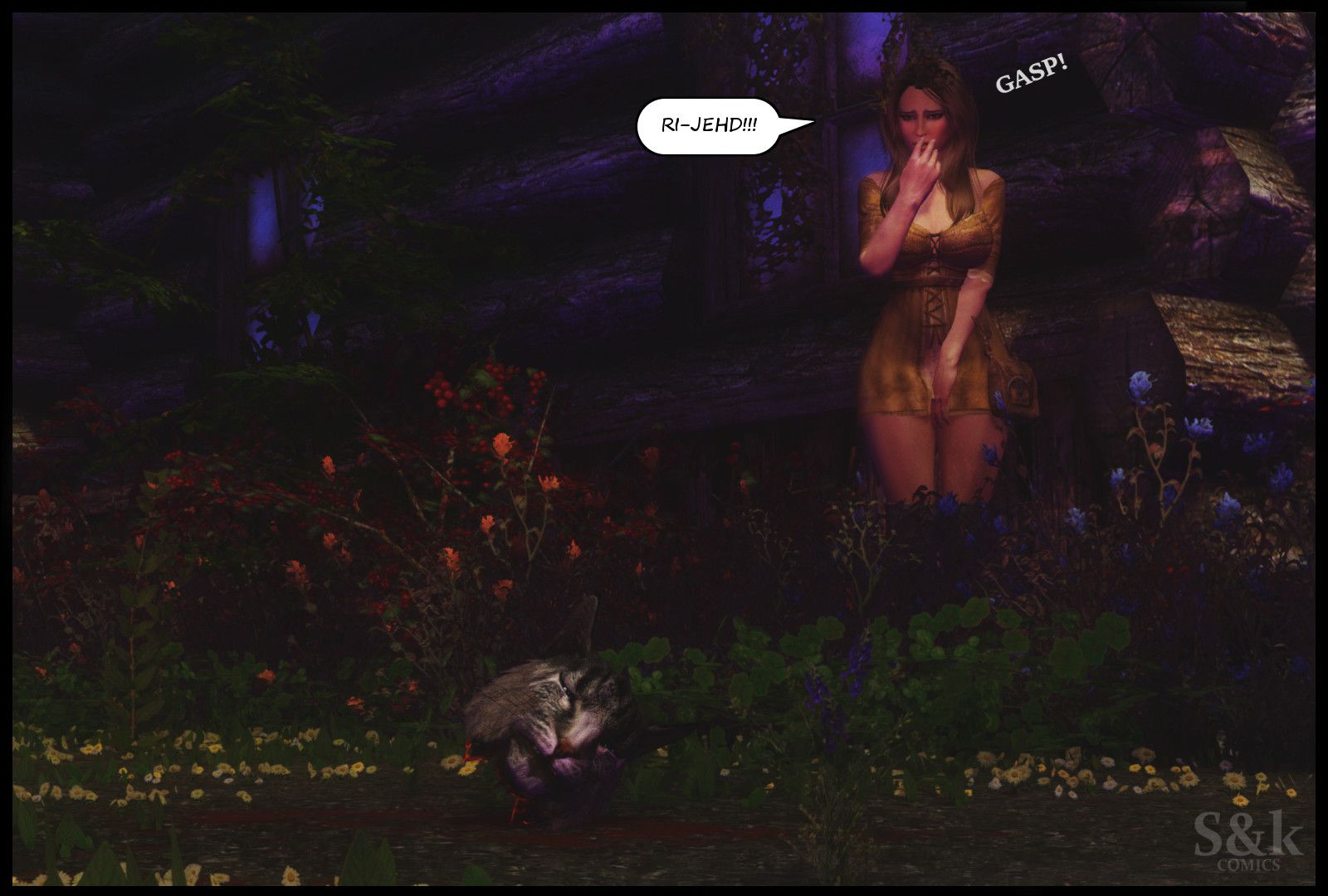 Khajitwoman (The Elder Scrolls V: Skyrim) [SKComics] 1 . Khajitwoman - [SKComics] – page 37