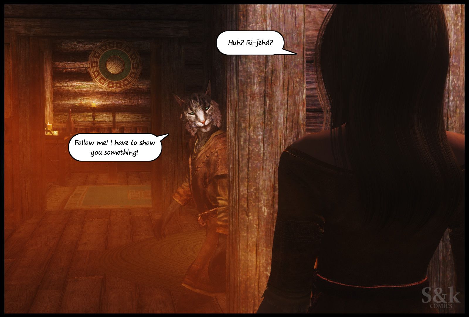 Khajitwoman (The Elder Scrolls V: Skyrim) [SKComics] 1 . Khajitwoman - [SKComics] – page 7