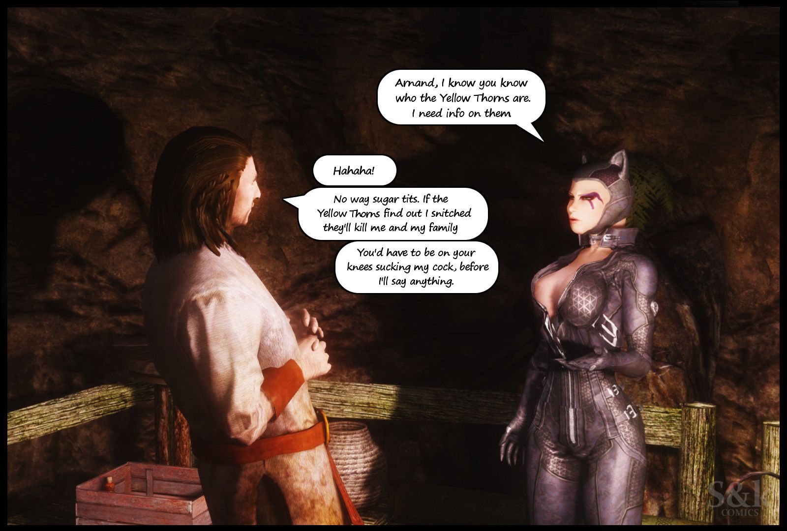Khajitwoman (The Elder Scrolls V: Skyrim) [SKComics] 1 . Khajitwoman - [SKComics] – page 92