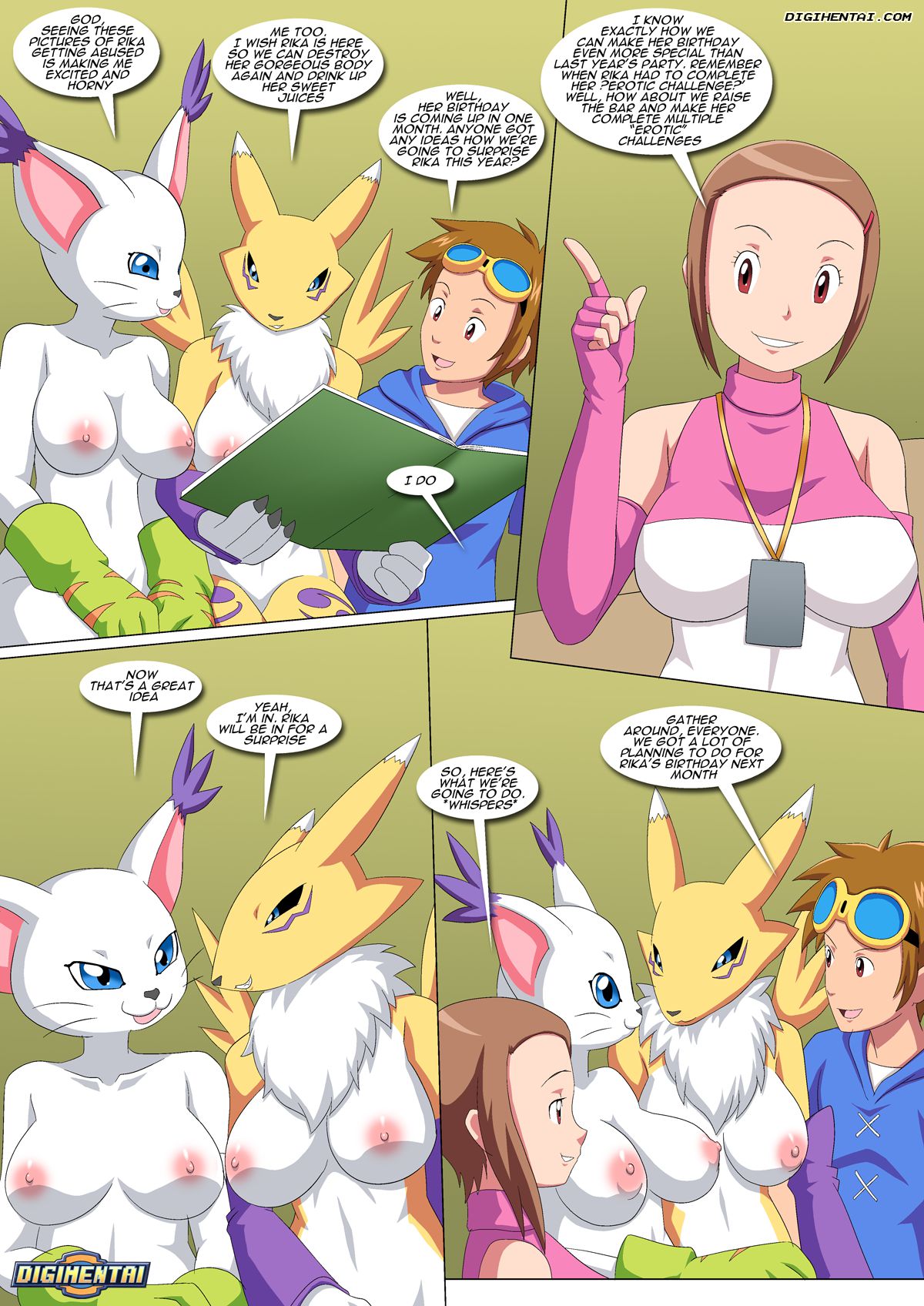 Happy Birthday Rika (Digimon) [Palcomix] 2 . Happy Birthday Rika - Chapter 2 (Digimon) [Palcomix] – page 3