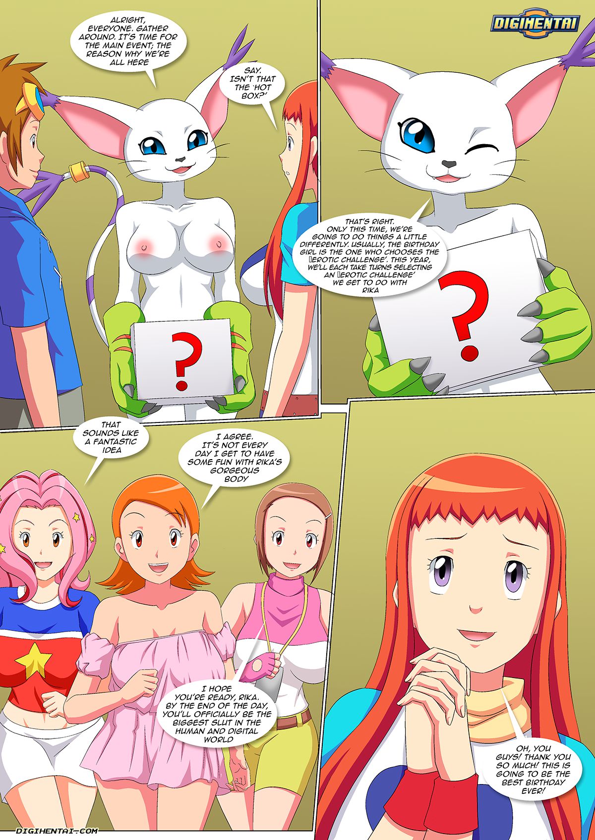 Happy Birthday Rika (Digimon) [Palcomix] 2 . Happy Birthday Rika - Chapter 2 (Digimon) [Palcomix] – page 8