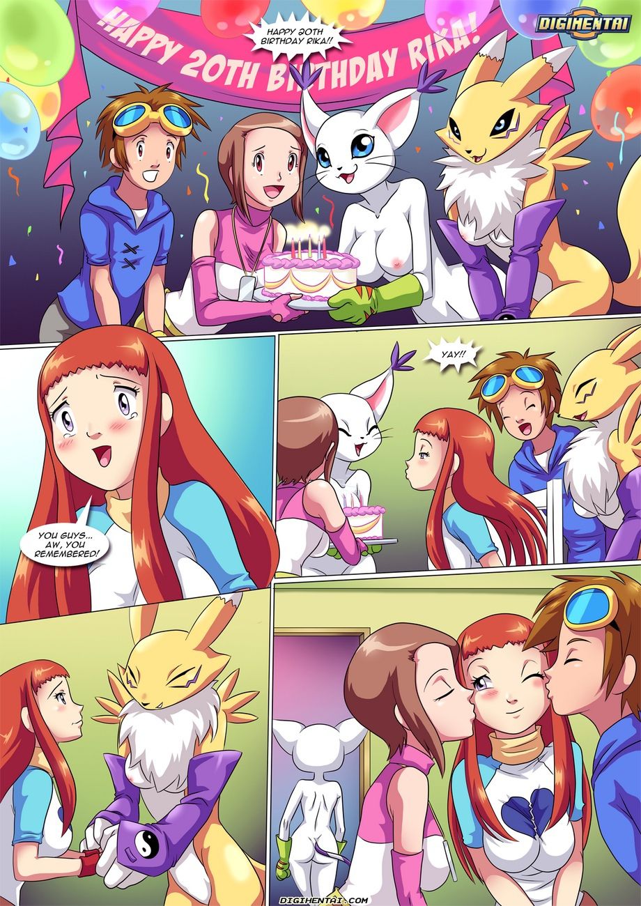 Happy Birthday Rika (Digimon) [Palcomix] 1 . Happy Birthday Rika - Chapter 1 (Digimon) [Palcomix] – page 2