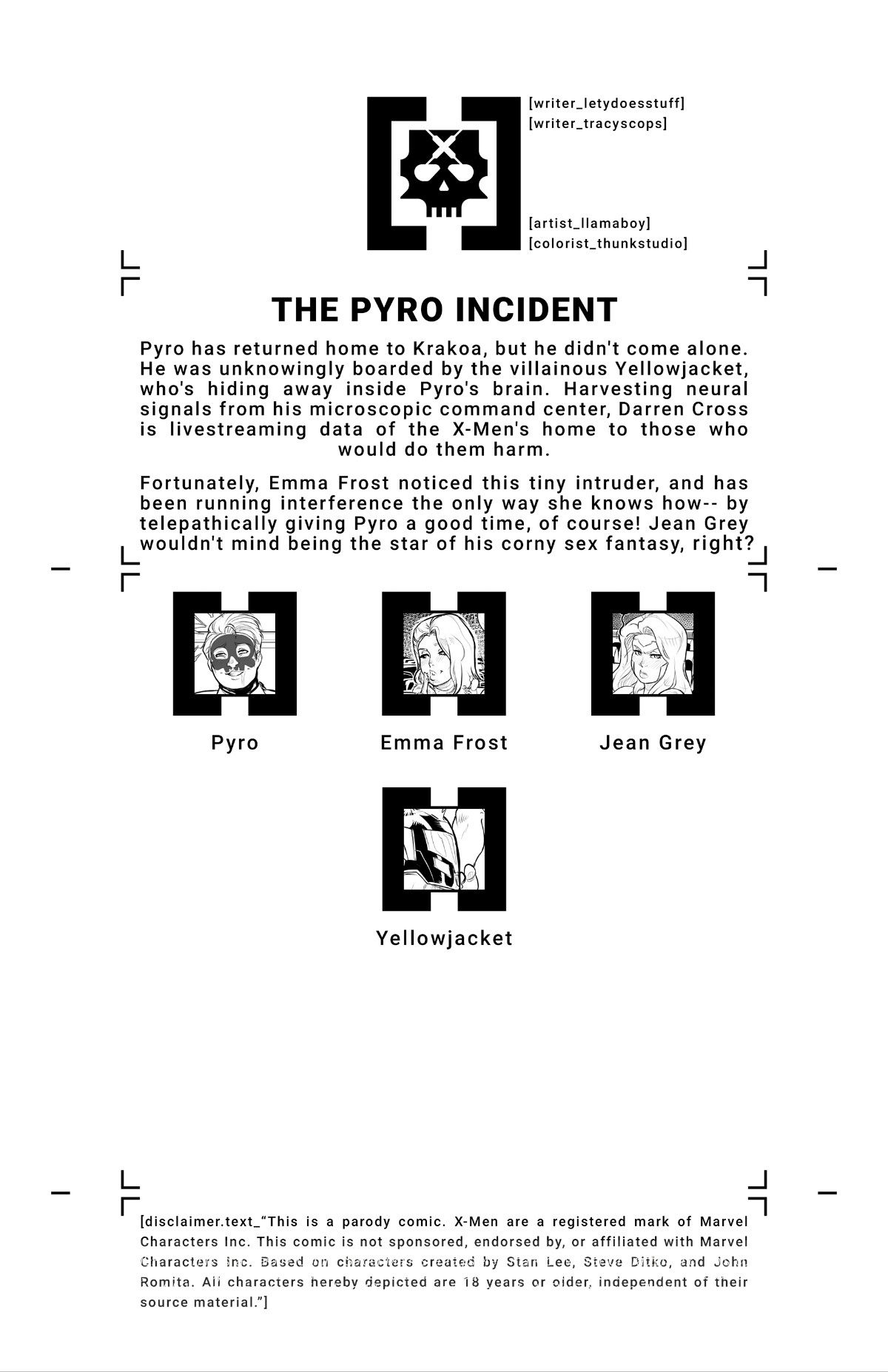 House Of XXX – The Pyro Incident (X-Men) [Tracy Scops] 1 . House Of XXX - The Pyro Incident - Chapter 1 (X-Men) [Tracy Scops] – page 2