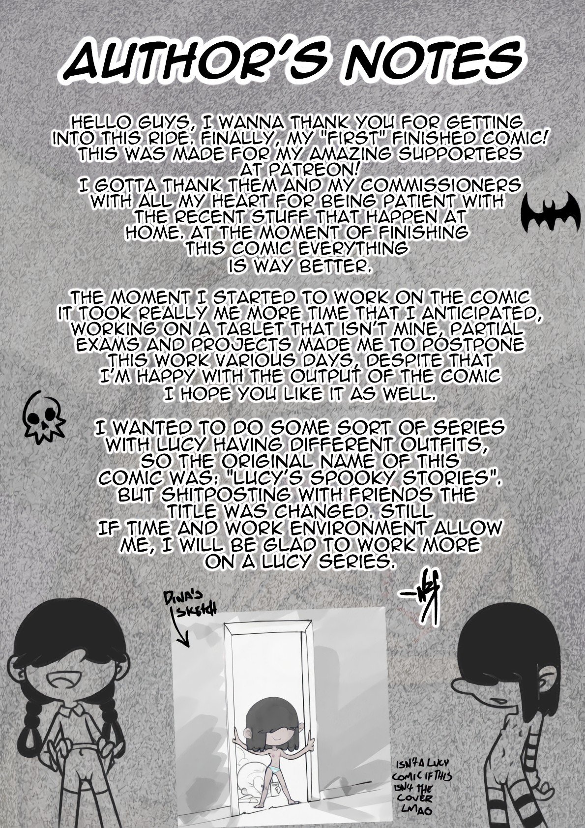 Lucy’s Halloween Nightmare (The Loud House) [N3F] 1 . Lucy's Halloween Nightmare - Chapter 1 (The Loud House) [N3F] – page 9