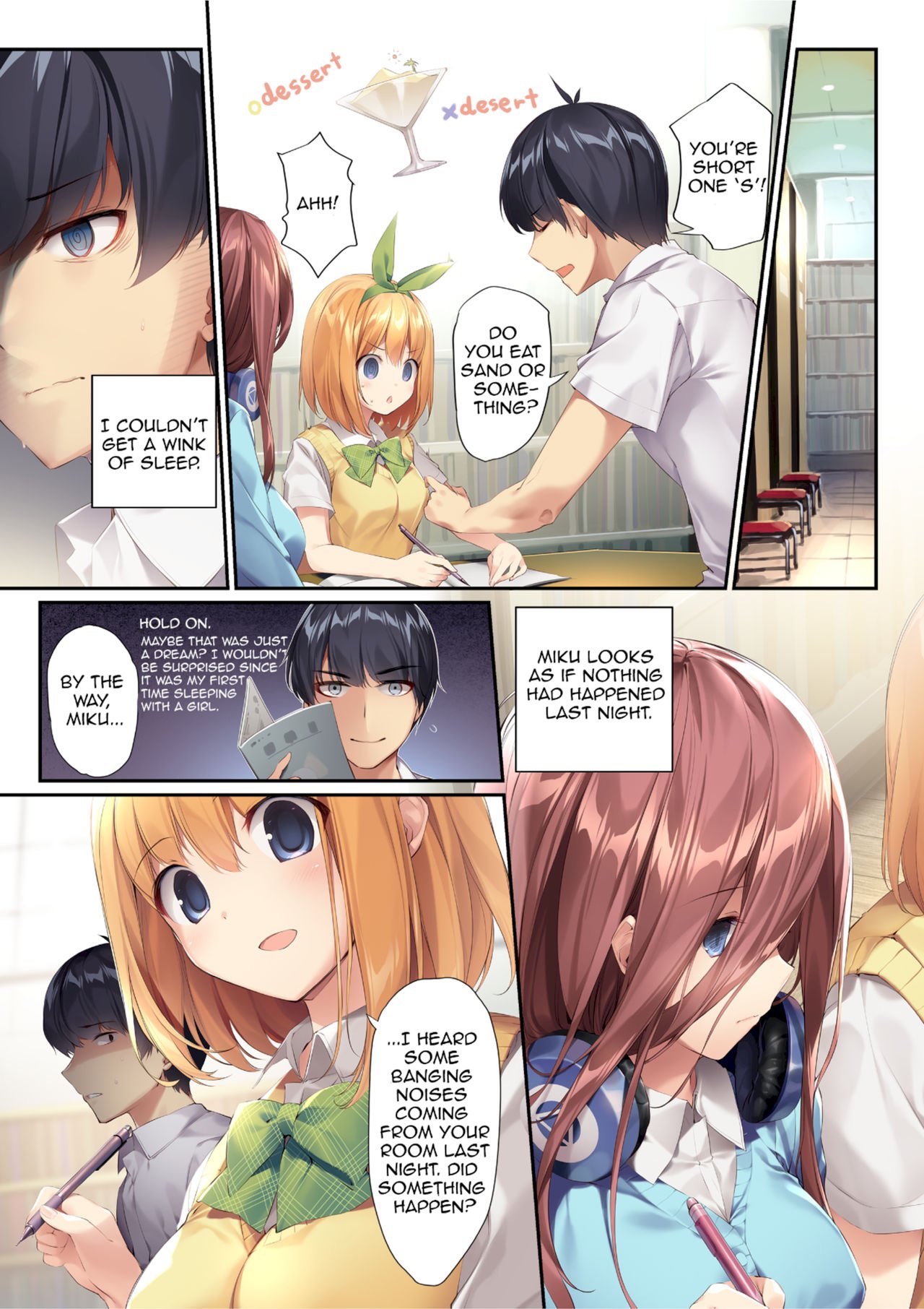 A Book Where Miku Has It Her Way (The Quintessential Quintuplets) [Karory] 1 . A Book Where Miku Has It Her Way - Chapter 1 (The Quintessential Quintuplets) [Karory] – page 15
