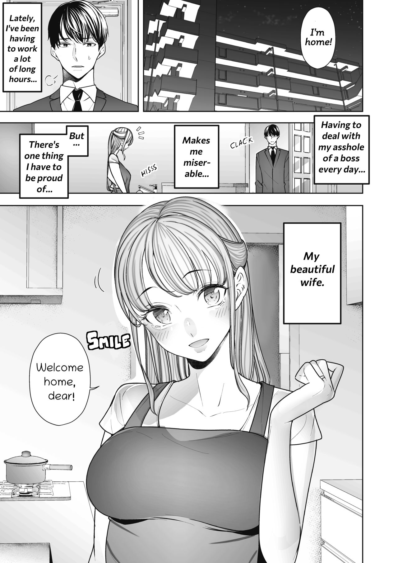 I Kept Watching While a Man Made My Wife Cum Over and Over [Sanku] 1 . I Kept Watching While a Man Made My Wife Cum Over and Over  - Chapter 1 [Sanku] – page 3