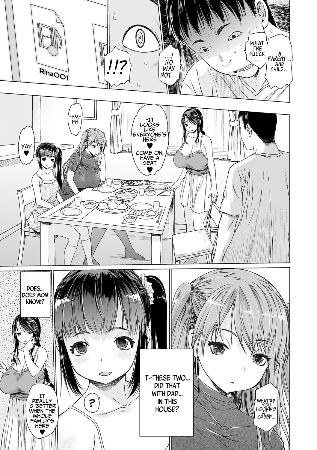Dark Family [Zero no Mono] 1 . Dark Family - Chapter 1 [Zero no Mono] – page 7