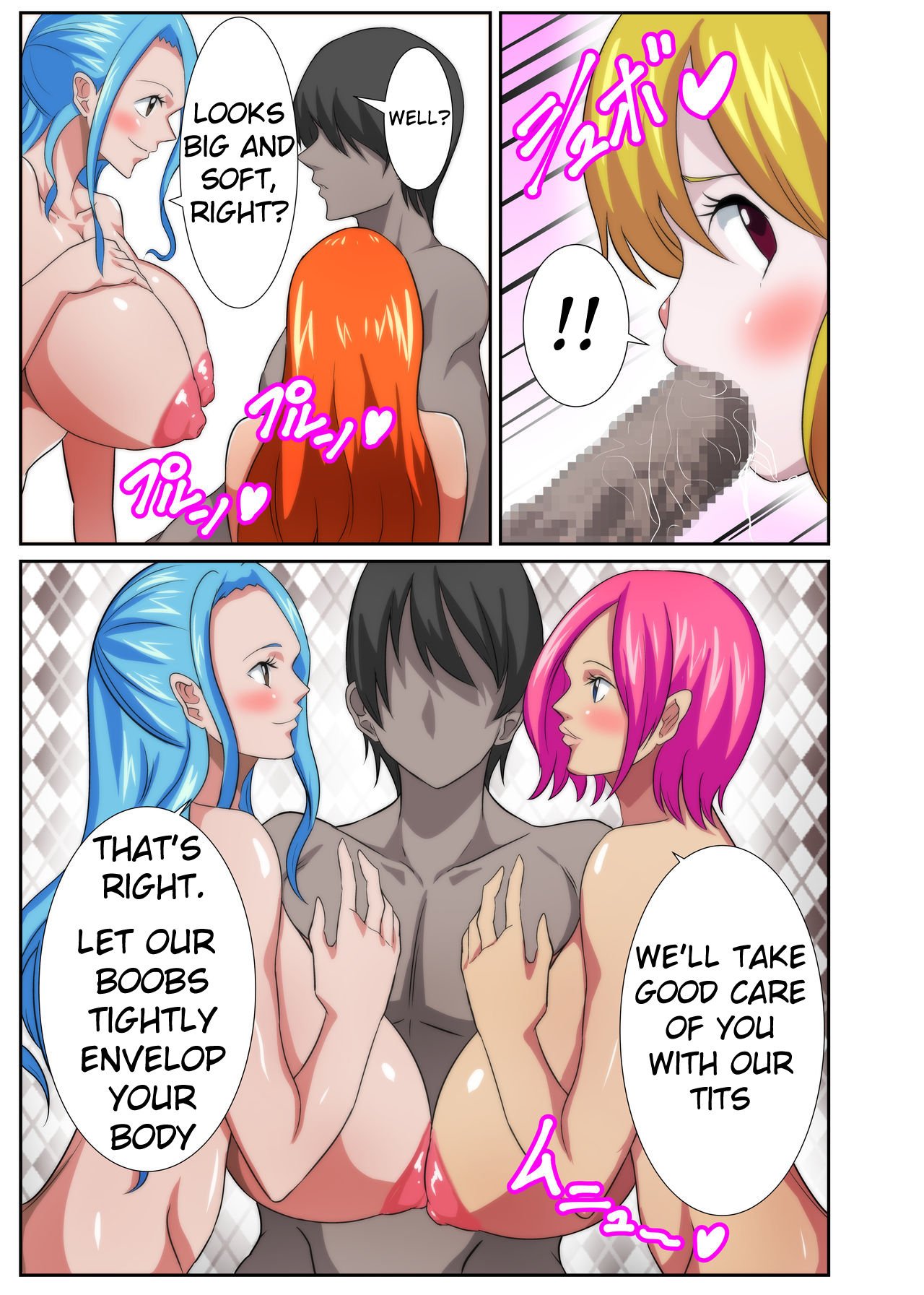 Harem Paradise With Big Breasted Heroines (One Piece) [Q Doujin] 1 . Harem Paradise With Big Breasted Heroines - Chapter 1 (One Piece) [Q Doujin] – page 7