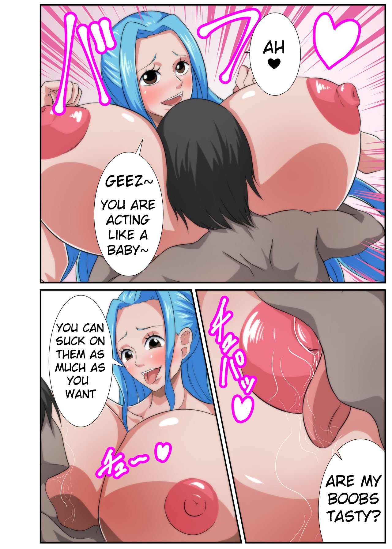 Harem Paradise With Big Breasted Heroines (One Piece) [Q Doujin] 1 . Harem Paradise With Big Breasted Heroines - Chapter 1 (One Piece) [Q Doujin] – page 8