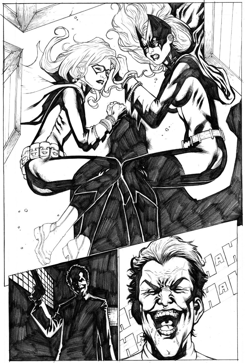 Joker VS Batwoman (Batman) [Shade] 1 . Joker VS Batwoman - Chapter 1 (Batman) [Shade] – page 11