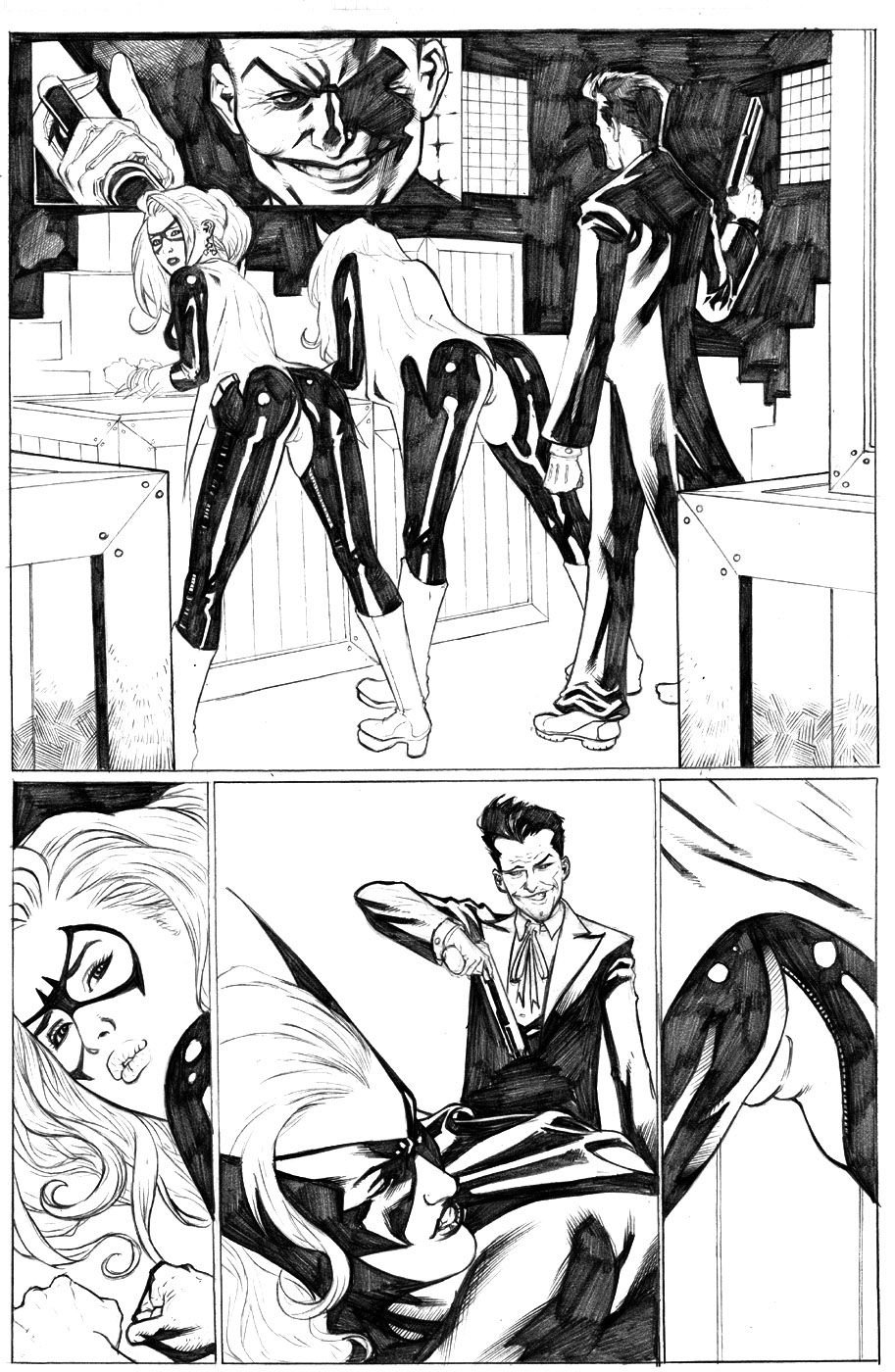 Joker VS Batwoman (Batman) [Shade] 1 . Joker VS Batwoman - Chapter 1 (Batman) [Shade] – page 13