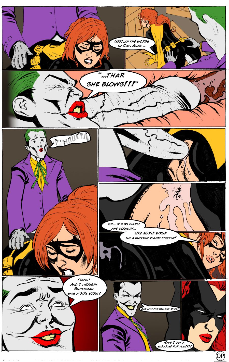 Joker VS Batwoman (Batman) [Shade] 1 . Joker VS Batwoman - Chapter 1 (Batman) [Shade] – page 7