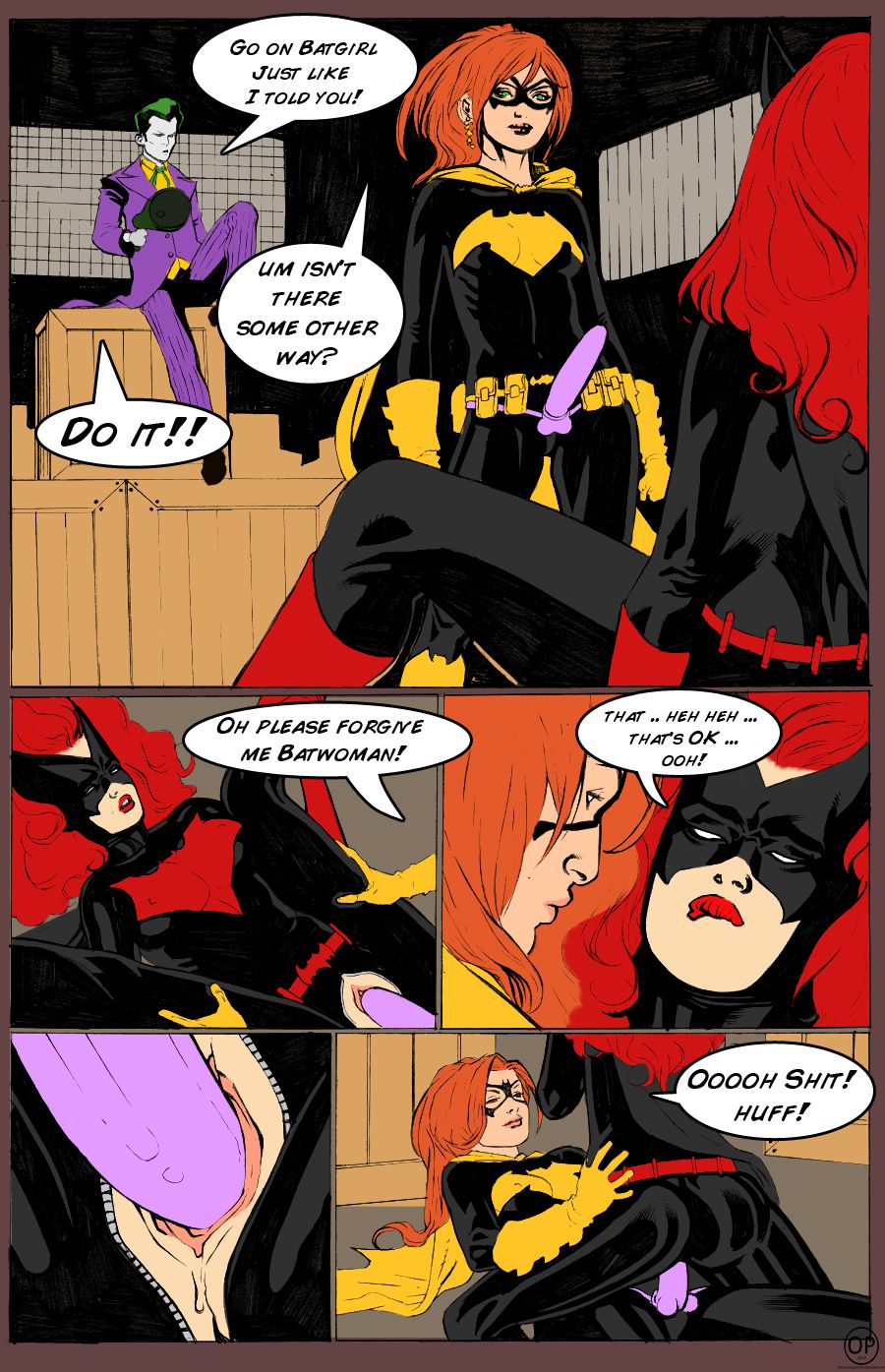Joker VS Batwoman (Batman) [Shade] 1 . Joker VS Batwoman - Chapter 1 (Batman) [Shade] – page 8