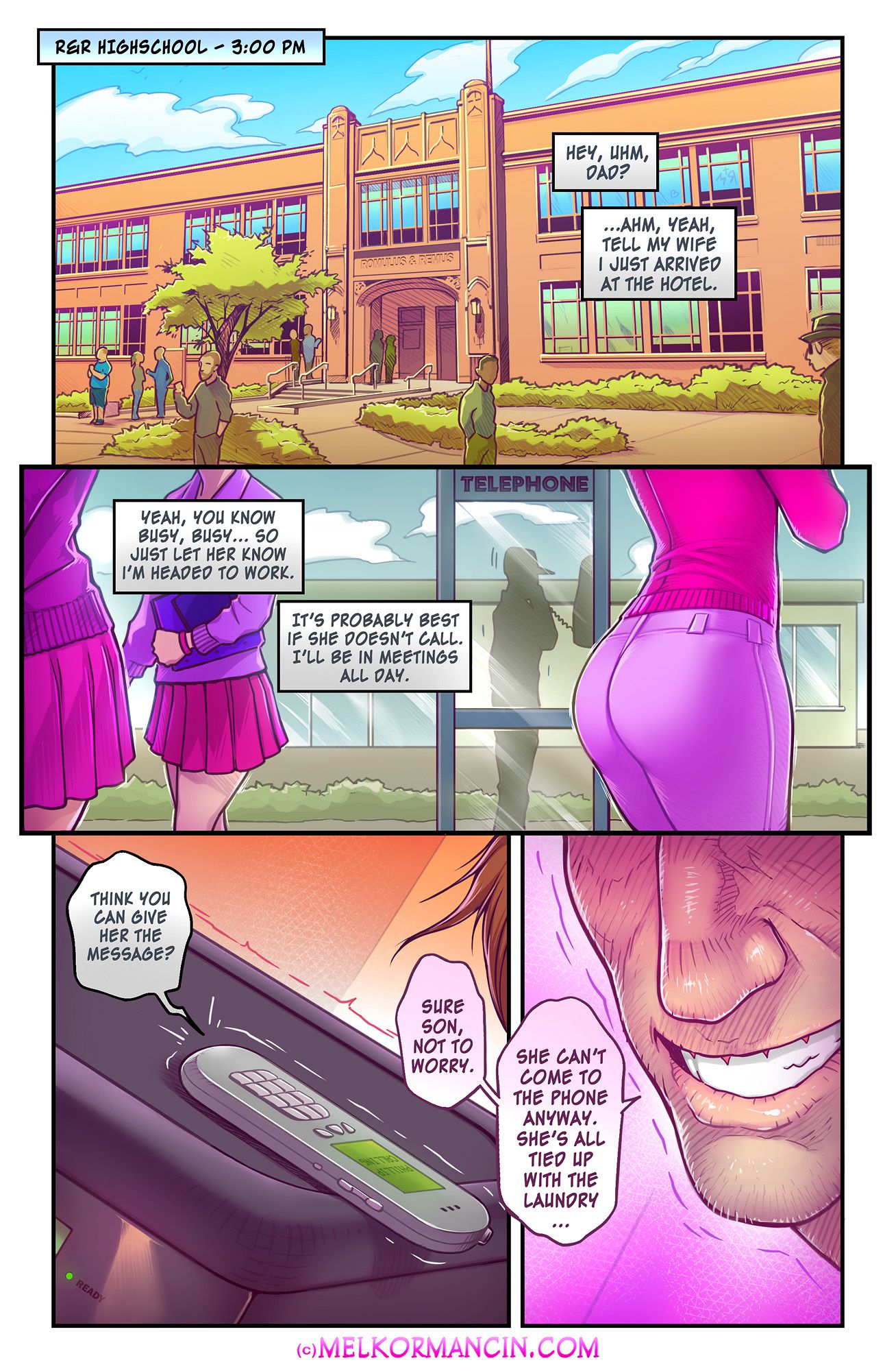 The Naughty In-Law [Romulo Melkor Mancin] 2 . The Naughty In-Law  - Family Ties [Romulo Melkor Mancin] – page 4