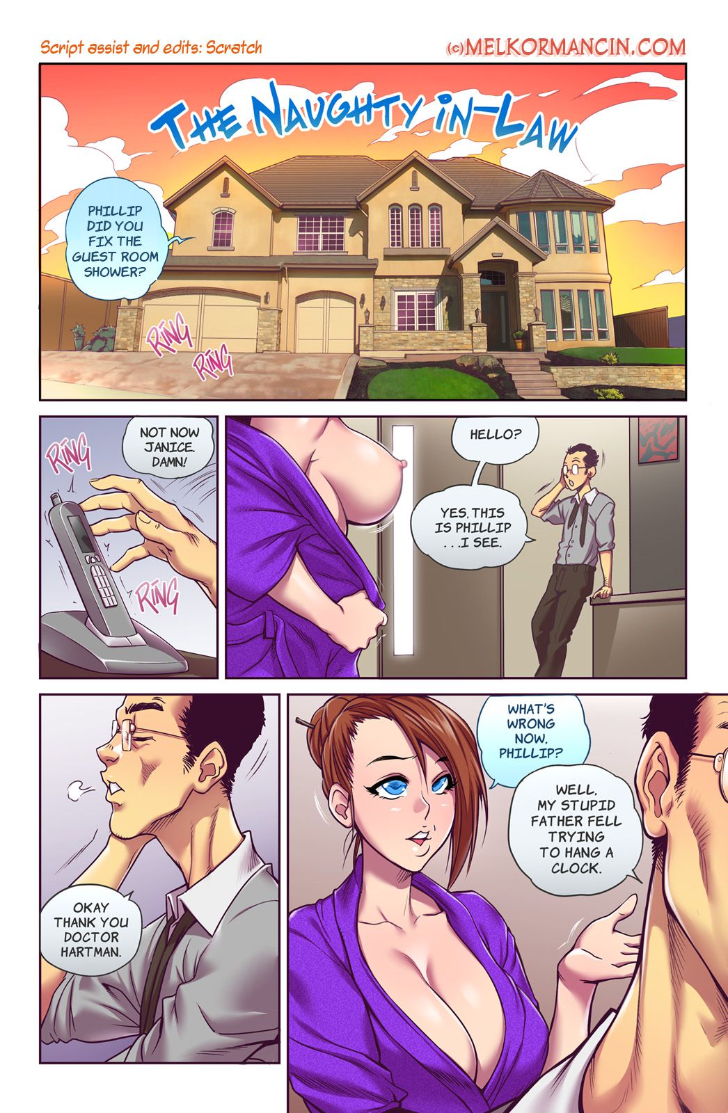 The Naughty In-Law [Romulo Melkor Mancin] 1 . The Naughty In-Law Zero [Romulo Melkor Mancin] – page 1