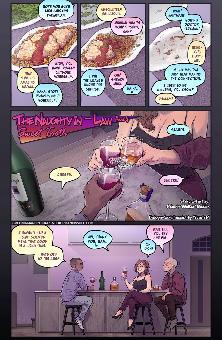 The Naughty In-Law [Romulo Melkor Mancin] 4 . The Naughty In-Law - Sweet Tooth - [Romulo Melkor Mancin] – page 10