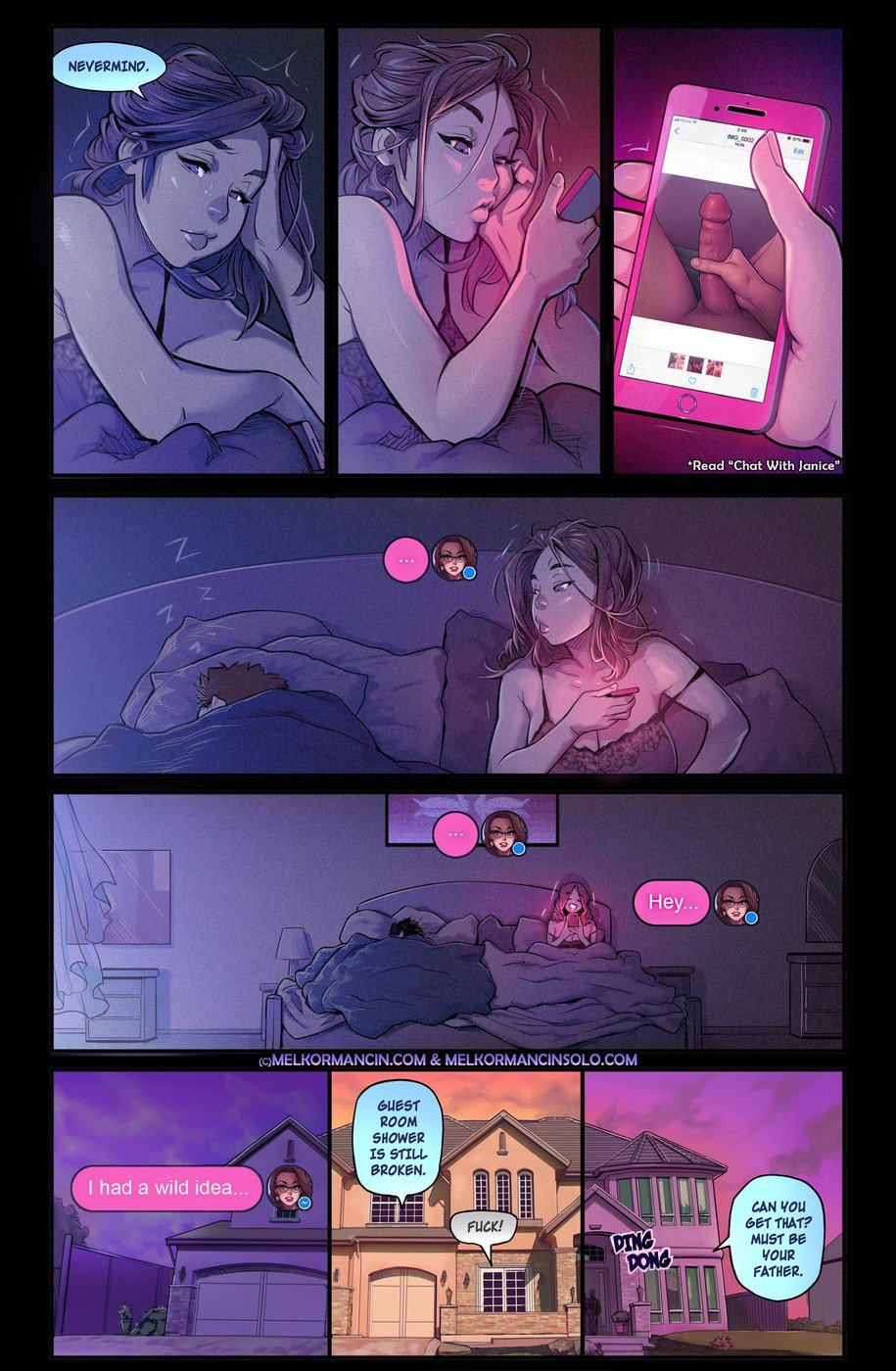 The Naughty In-Law [Romulo Melkor Mancin] 4 . The Naughty In-Law - Sweet Tooth - [Romulo Melkor Mancin] – page 8