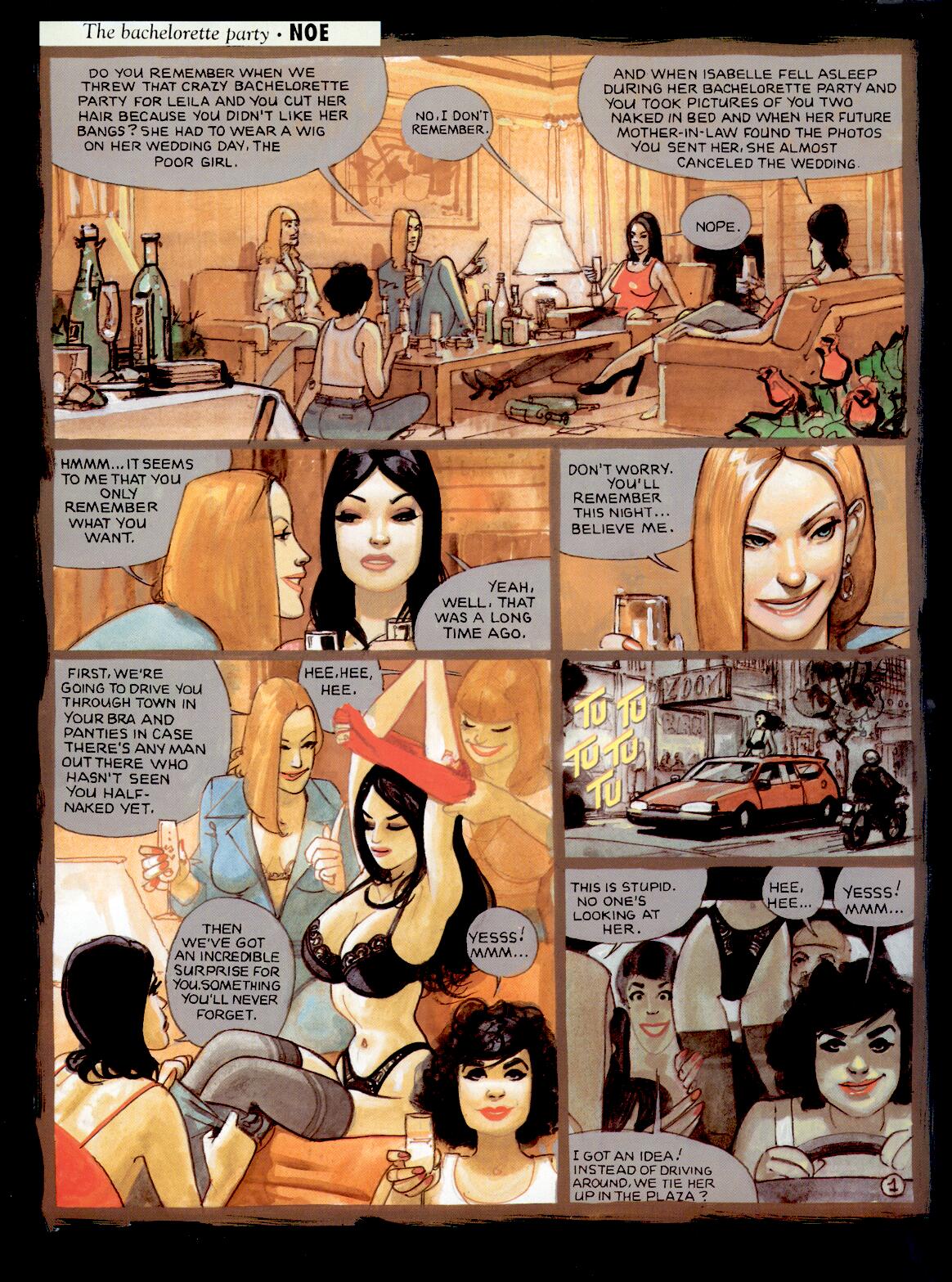 The Bachelorette Party [Ignacio Noe] 1 . The Bachelorette Party - Chapter 1 [Ignacio Noe] – page 1