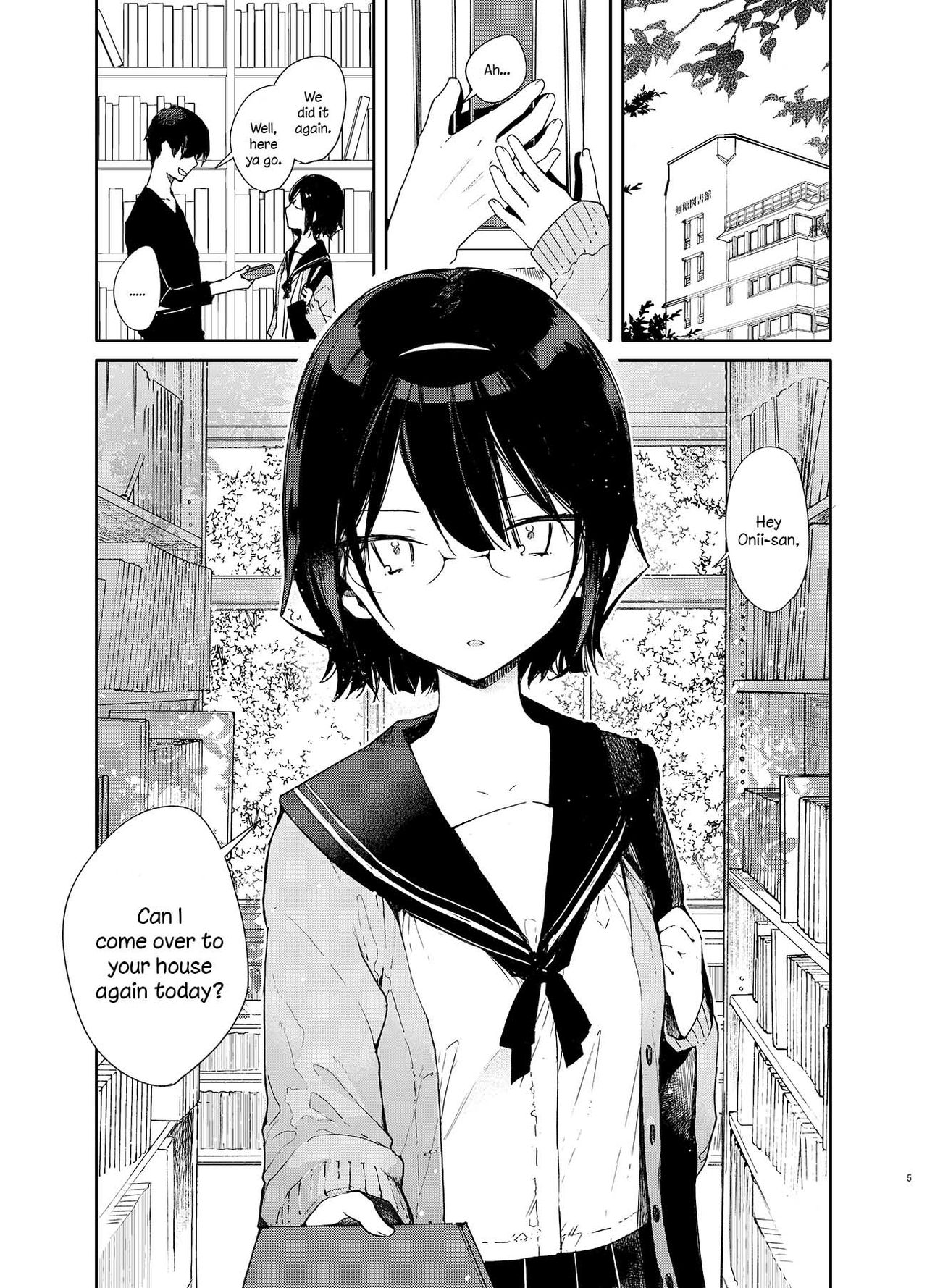 Intellectual Literature Beautiful Girl And Studying ♥ Ecchi [Mutou Koucha] 1 . Intellectual Literature Beautiful Girl And Studying ♥ Ecchi - Chapter 1 [Mutou Koucha] – page 5