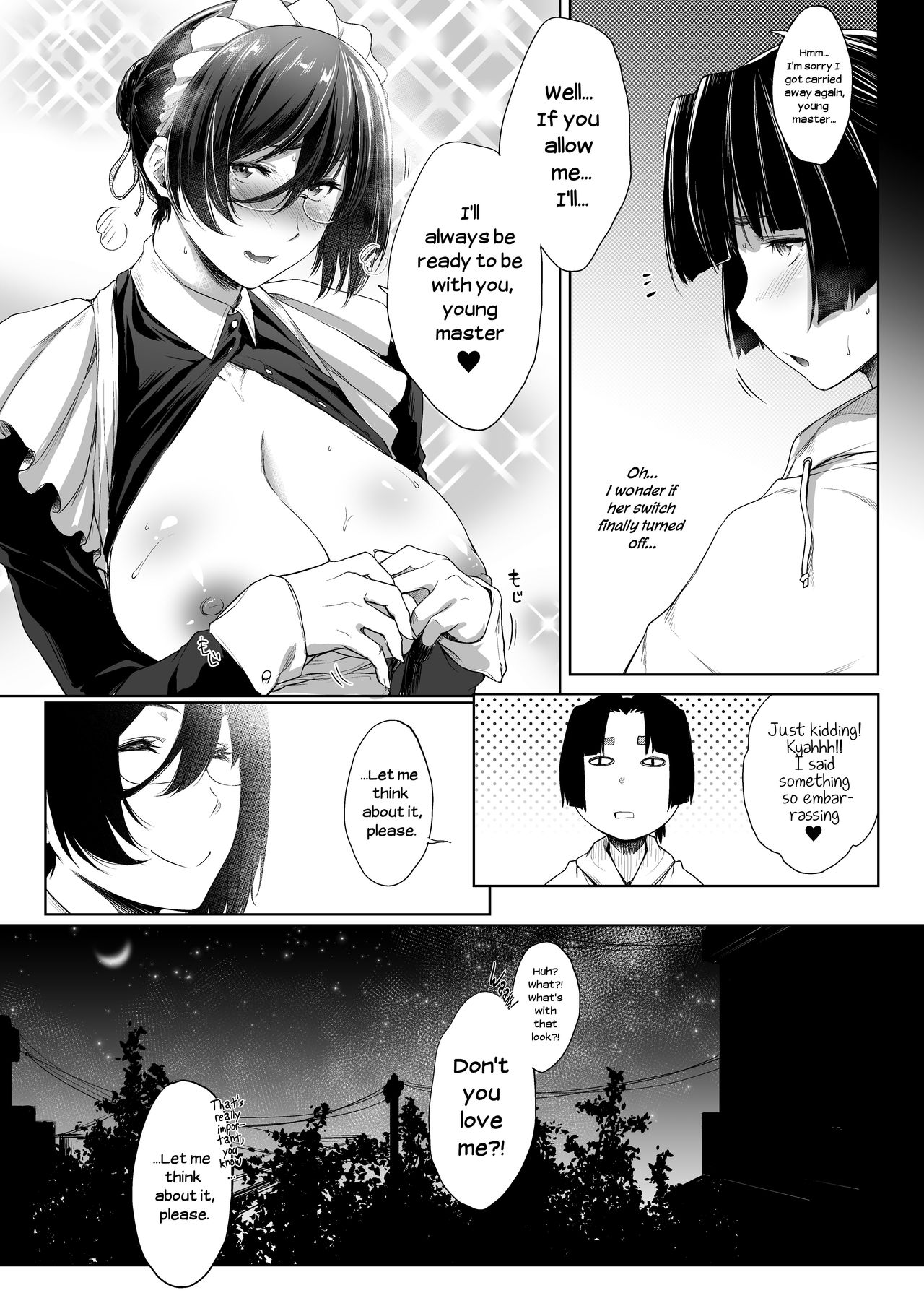 The Young Boyfriend and the Maid Girlfriend [Barlun] 1 . The Young Boyfriend and the Maid Girlfriend - Chapter 1 [Barlun] – page 23