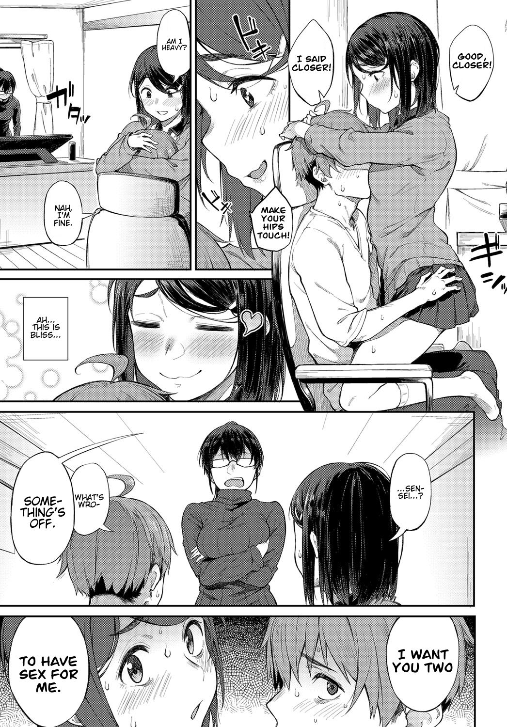 End of the Line Deadline Threesome [Spiritus Tarou] 1 . End of the Line Deadline Threesome - Chapter 1 [Spiritus Tarou] – page 3