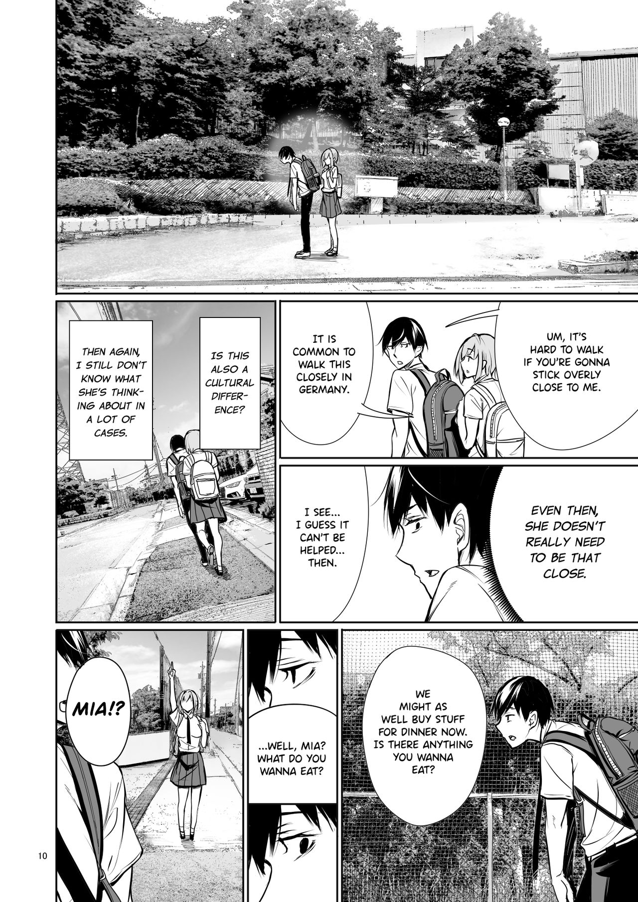 The Reason Why a German Girl Takes a Bath Together With Me on Her Homestay [Gentsuki] 1 . The Reason Why a German Girl Takes a Bath Together With Me on Her Homestay - Chapter 1 [Gentsuki] – page 10