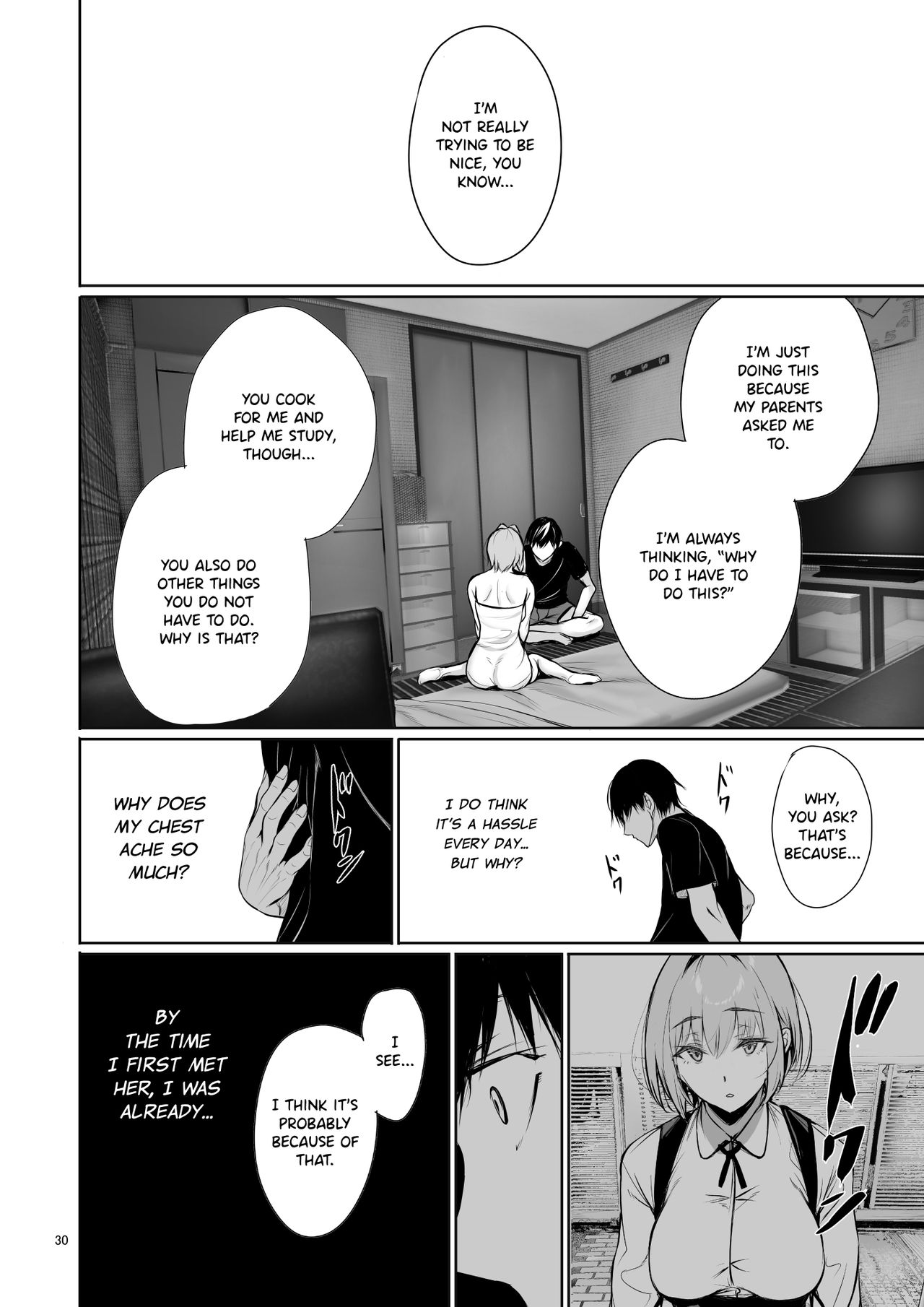 The Reason Why a German Girl Takes a Bath Together With Me on Her Homestay [Gentsuki] 1 . The Reason Why a German Girl Takes a Bath Together With Me on Her Homestay - Chapter 1 [Gentsuki] – page 30