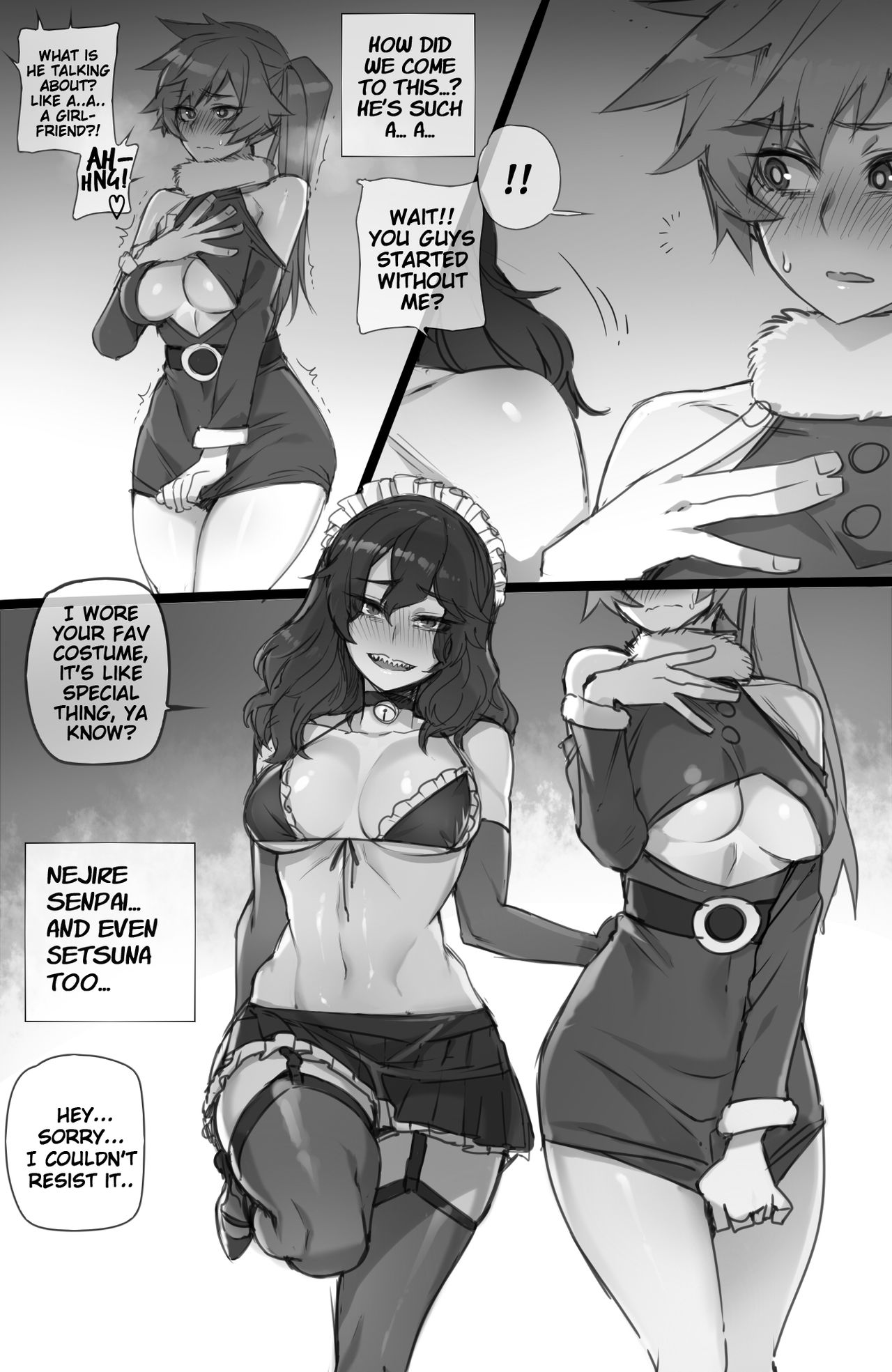 MY HERO Christmas HAREM (My Hero Academia) [Ratatatat74] 1 . MY HERO Christmas HAREM - Chapter 1 (My Hero Academia) [Ratatatat74] – page 5