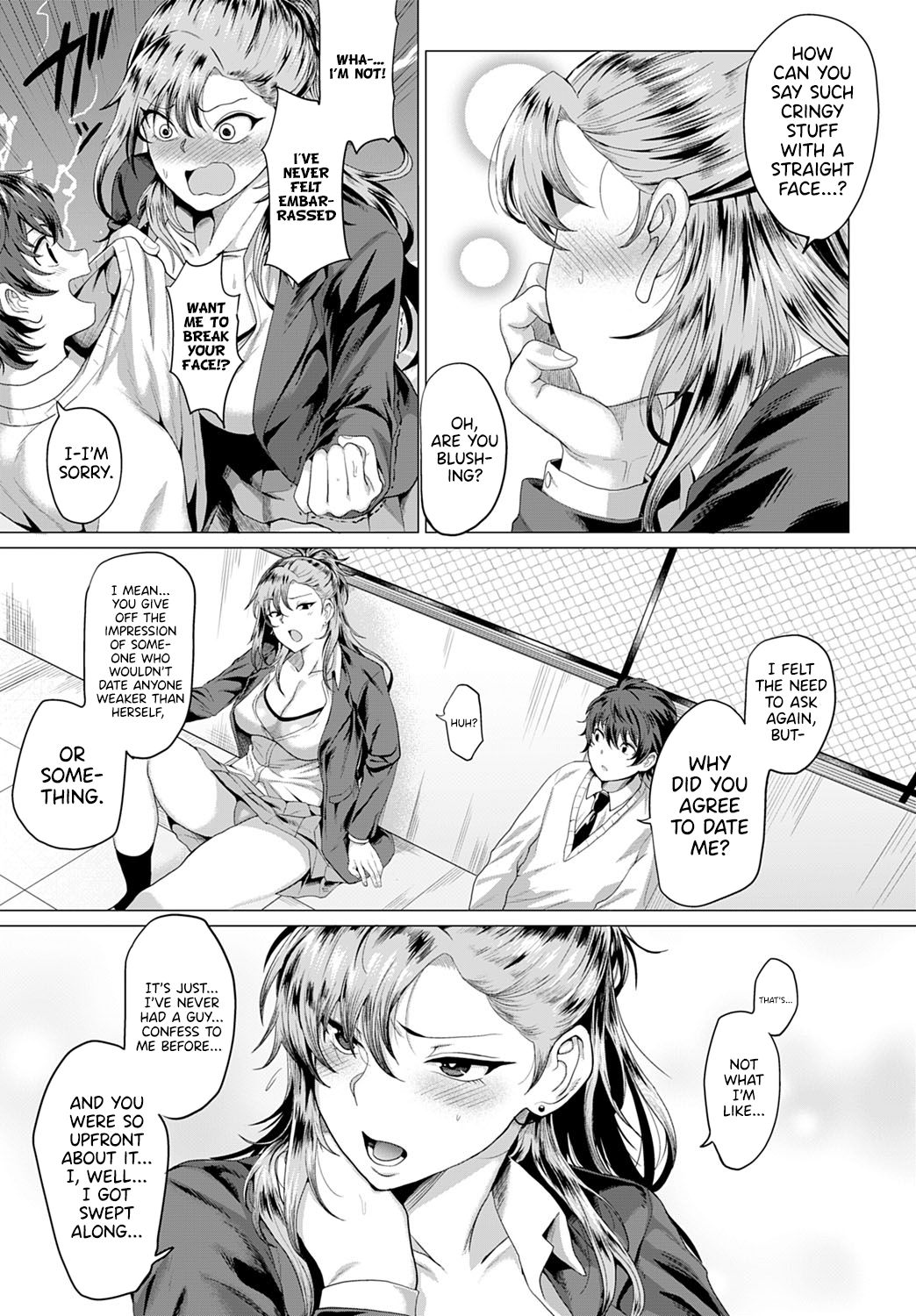 On the Rooftop, with the Delinquent [Chicken] 1 . On the Rooftop, with the Delinquent - Chatper 1 [Chicken] – page 3