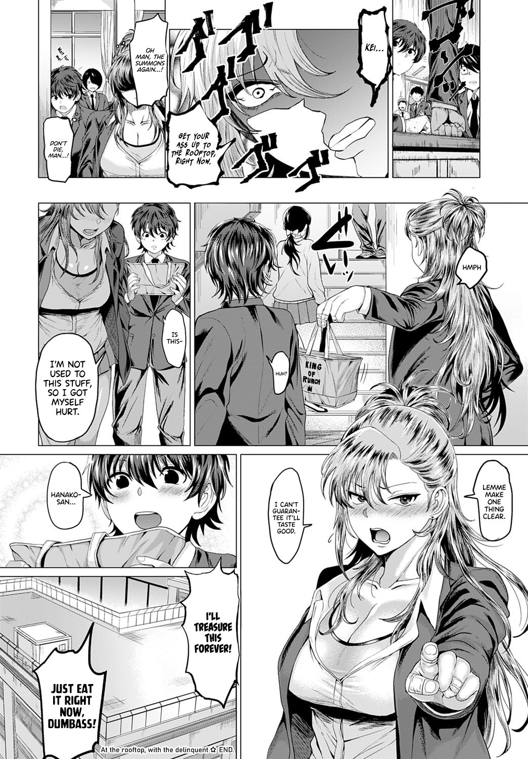 On the Rooftop, with the Delinquent [Chicken] 1 . On the Rooftop, with the Delinquent - Chatper 1 [Chicken] – page 30