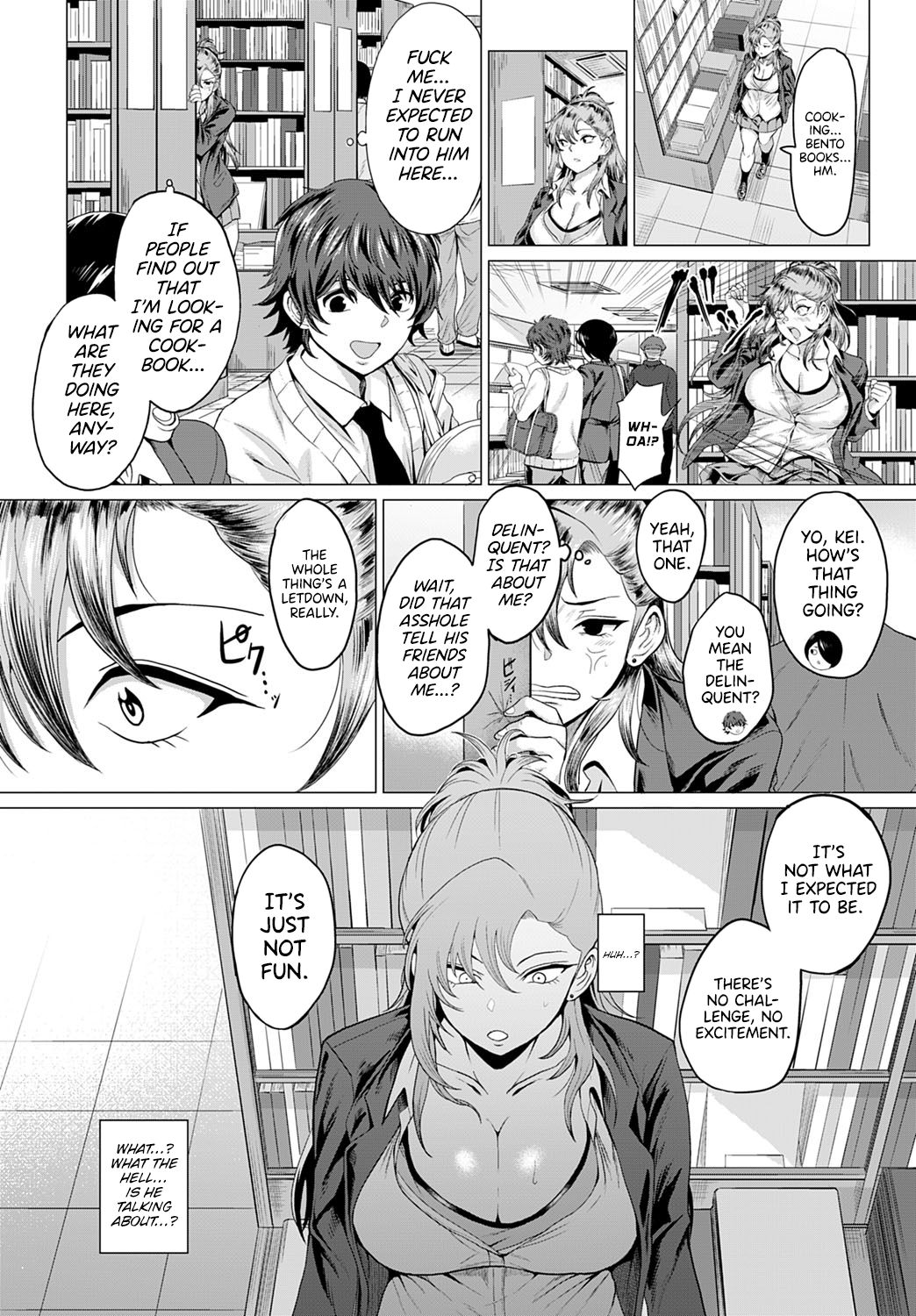 On the Rooftop, with the Delinquent [Chicken] 1 . On the Rooftop, with the Delinquent - Chatper 1 [Chicken] – page 8