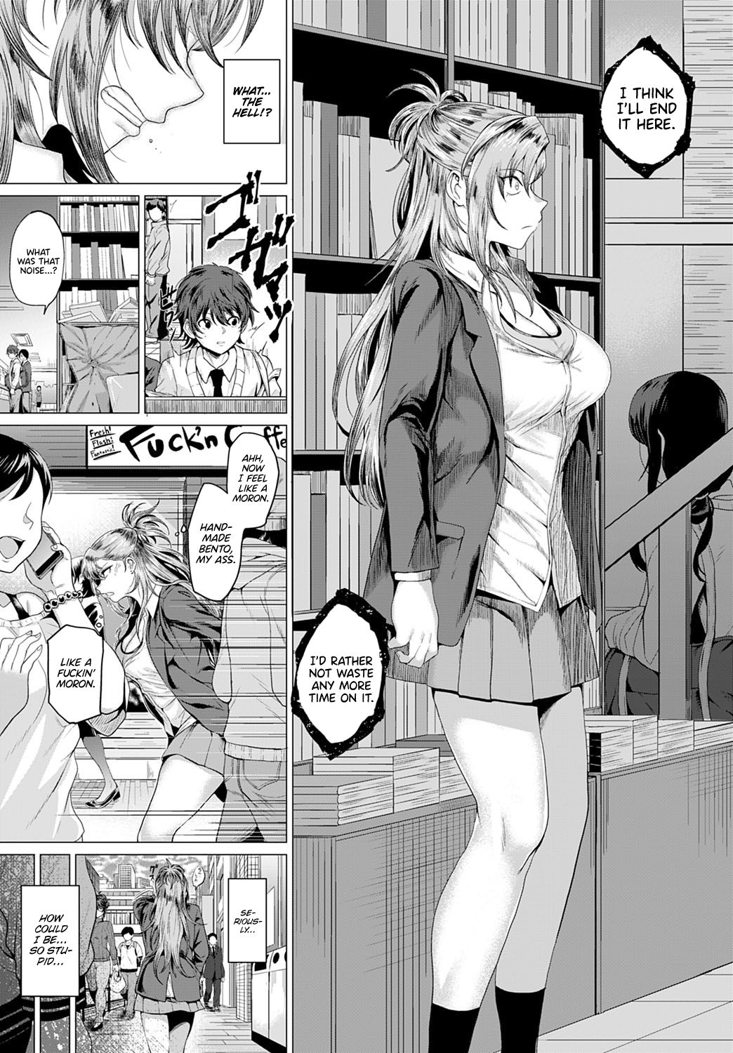 On the Rooftop, with the Delinquent [Chicken] 1 . On the Rooftop, with the Delinquent - Chatper 1 [Chicken] – page 9