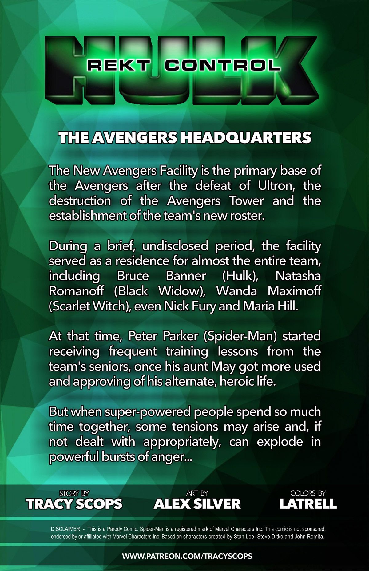 Rekt Control (Various) [Tracy Scops] 1 . Rekt Control - Chapter 1 (Spider-Man , The Avengers) [Tracy Scops] – page 2