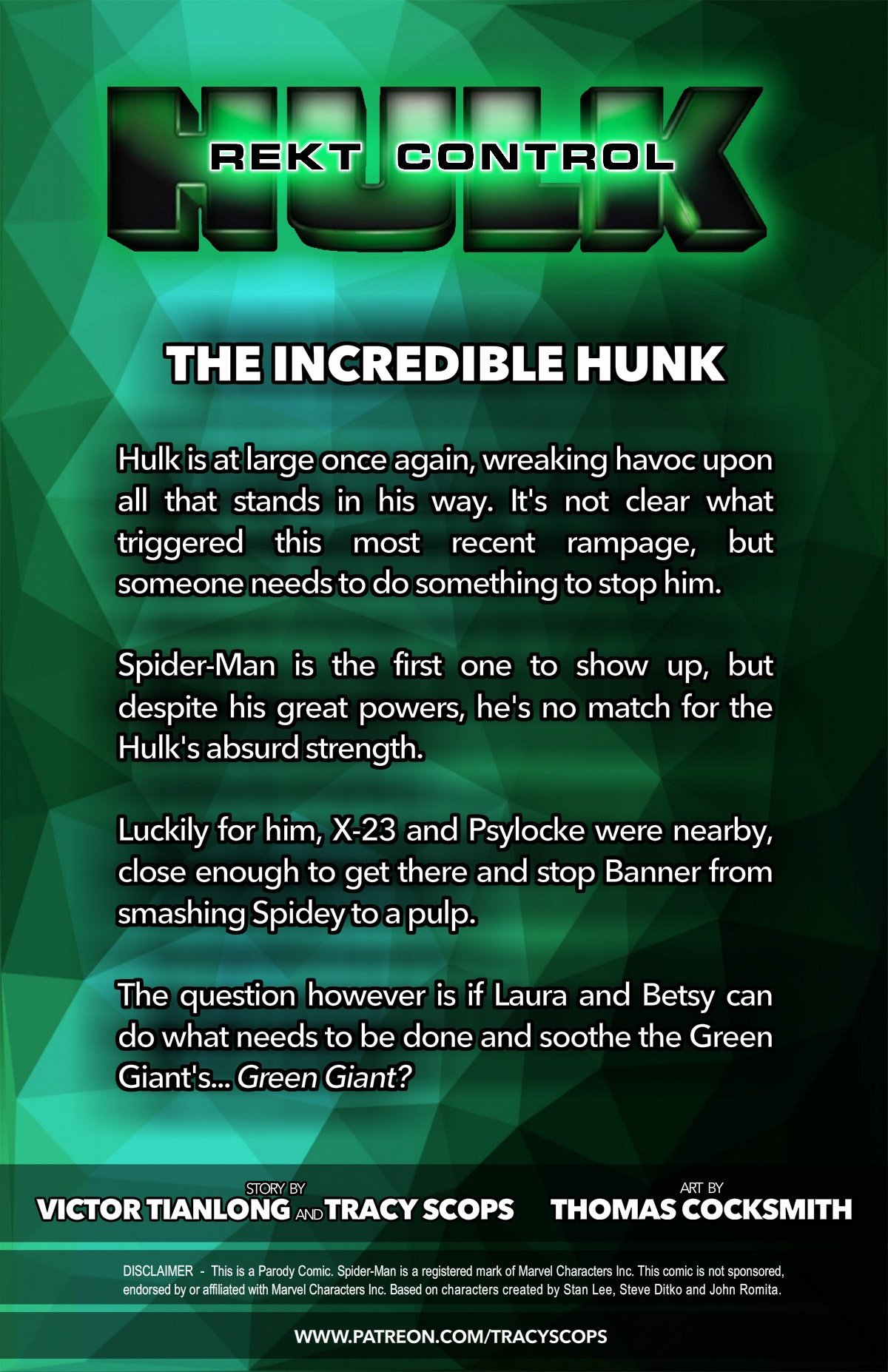 Rekt Control (Various) [Tracy Scops] 2 . Rekt Control - Chapter 2 (X-Men , The Avengers) [Tracy Scops] – page 2